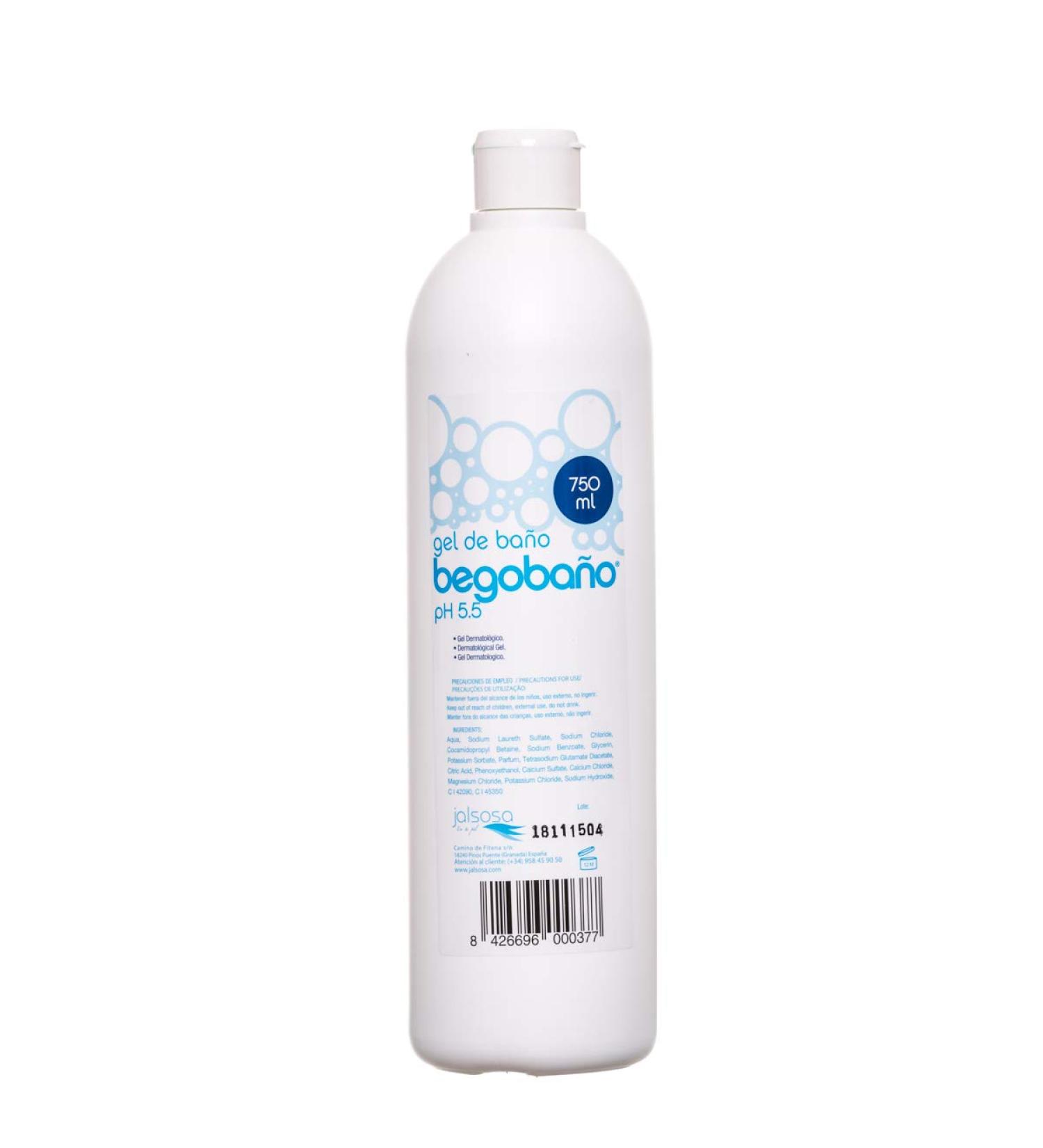  Queralt Begoba o Dermatological Bath Gel fragrance and colorant free. Liquid body wash fragrance free. 750 milliliters - Buy Online on GoSupps.com