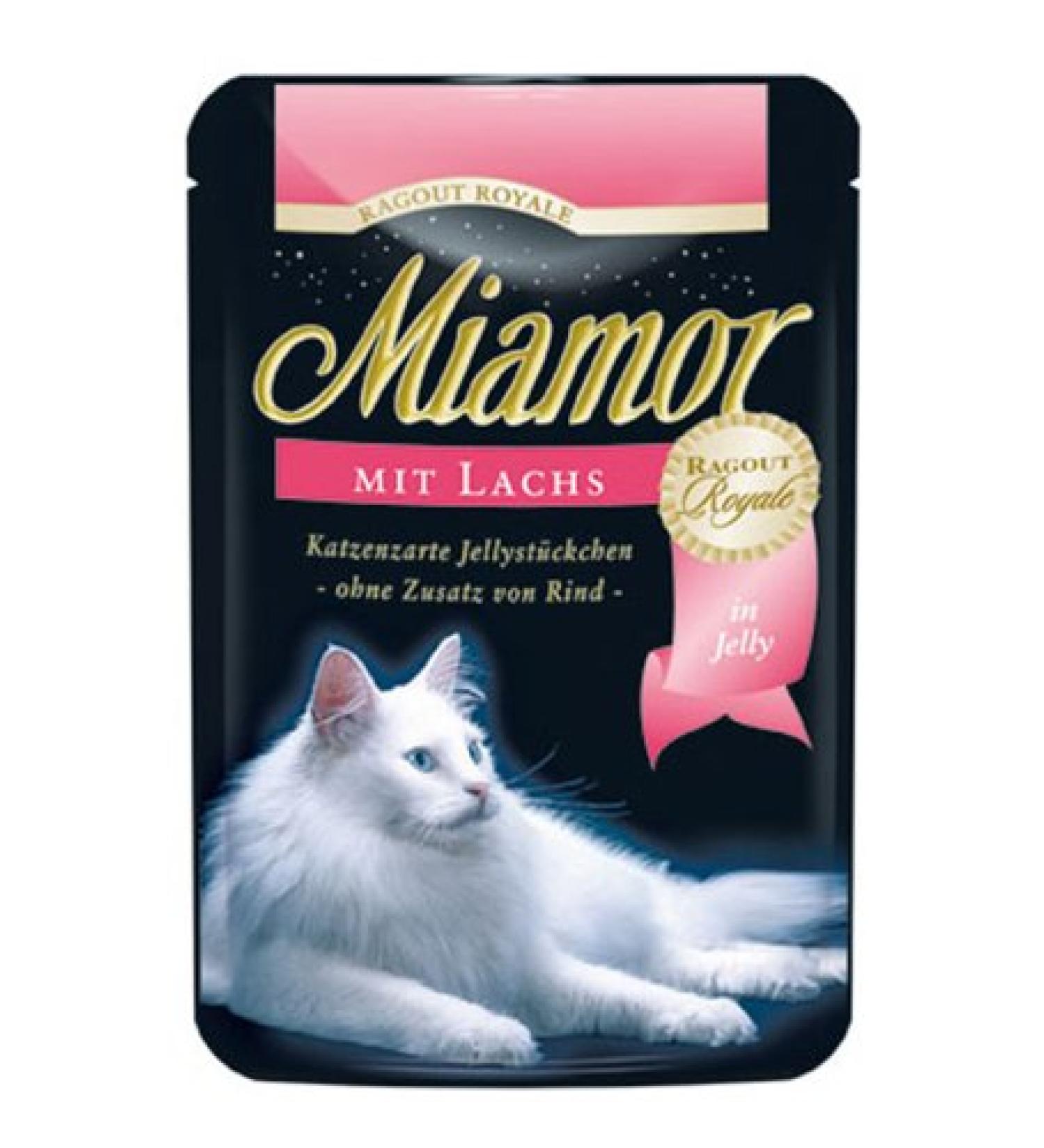 Miamor | Royal Salmon Stew in Jelly | 22 x 100g