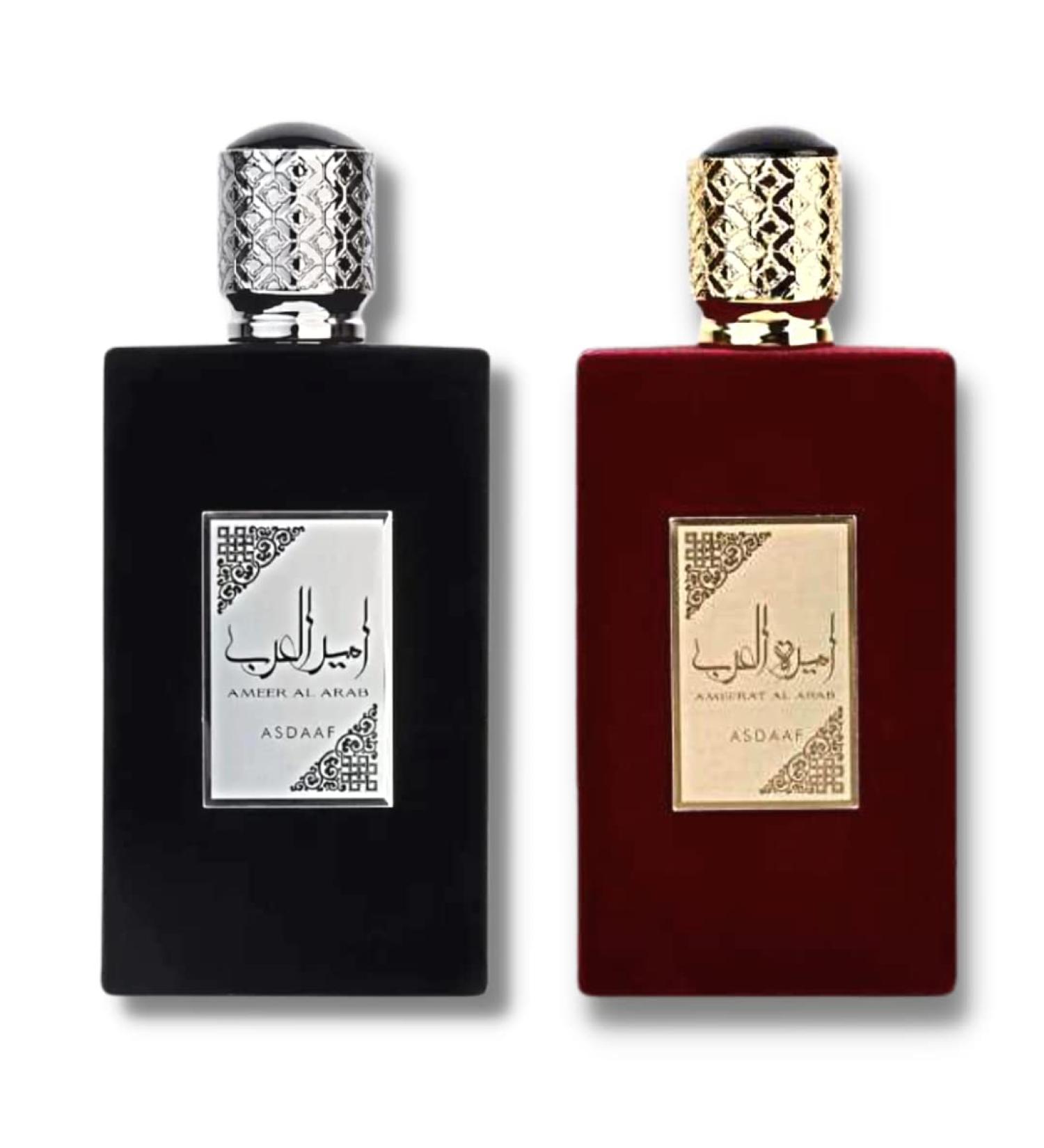 Asdaaf Ameer Al Arab and Ameerat Al Arab EDP 100ML (3.4Oz) Value Pack (VALUE PACK) - Buy Online on GoSupps.com