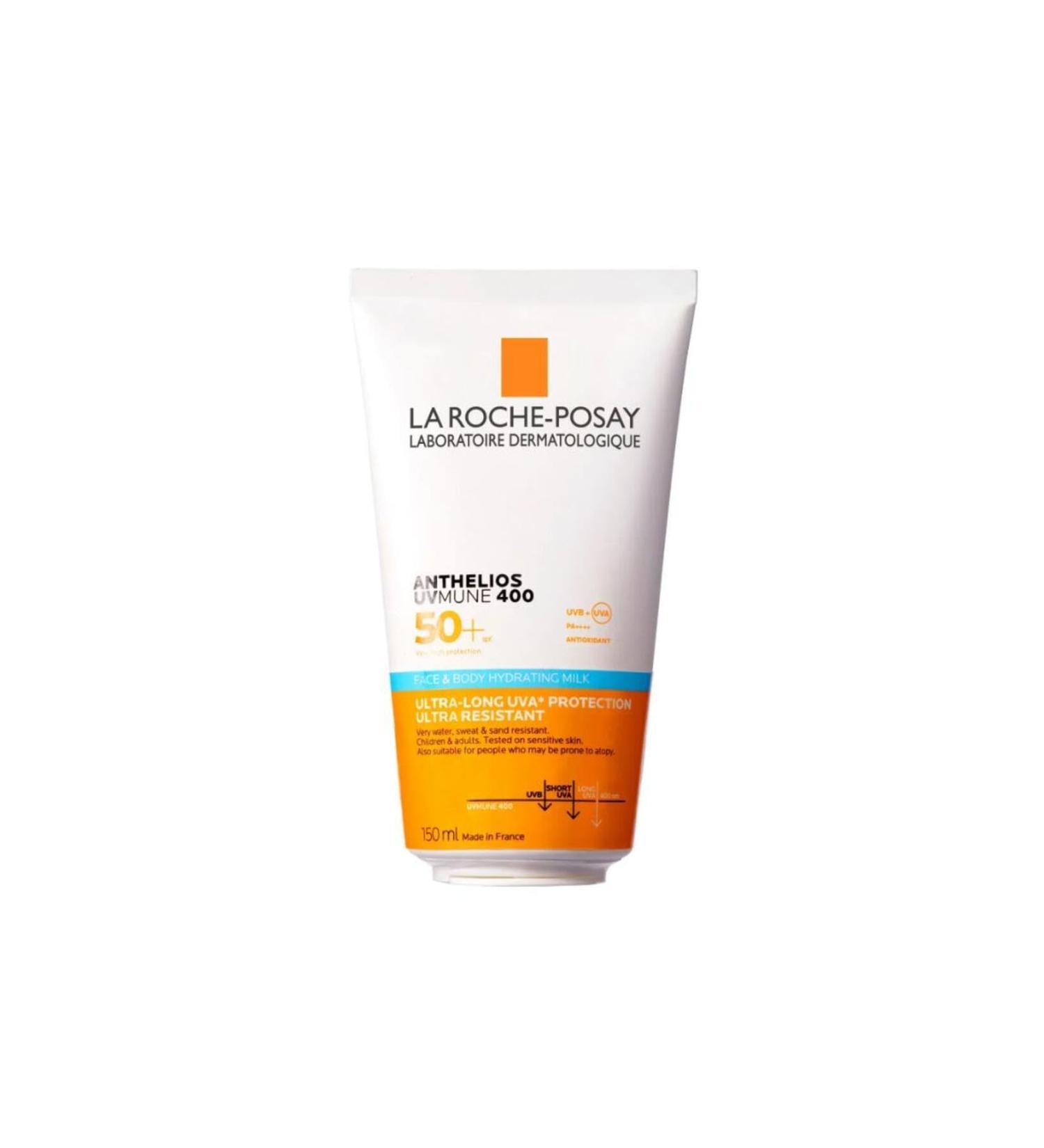 La Roche-Posay La Roche-Posay Anthelios UVMune 400 Moisturising Sun Milk SPF50+ Very High UVA and UVB Protection Sensitive Atopic Skin