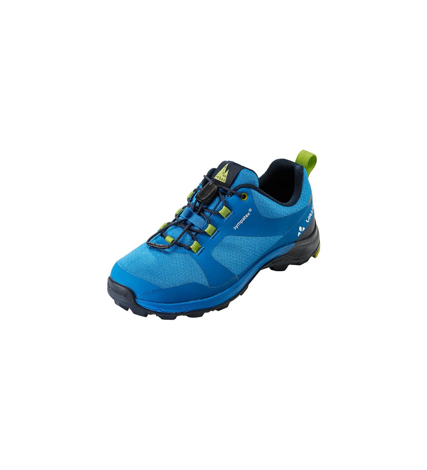 Vaude Lapita II Low STX Children's Outdoor Shoes - Waterproof Hiking Shoes for Boys & Girls - 33 EU - Radiate Blue Eclipse - Buy Online on GoSupps.com