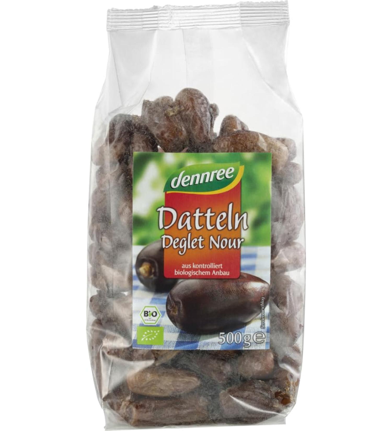 dennree dennree Deglet Nour Organic Dates (1 x 500g)