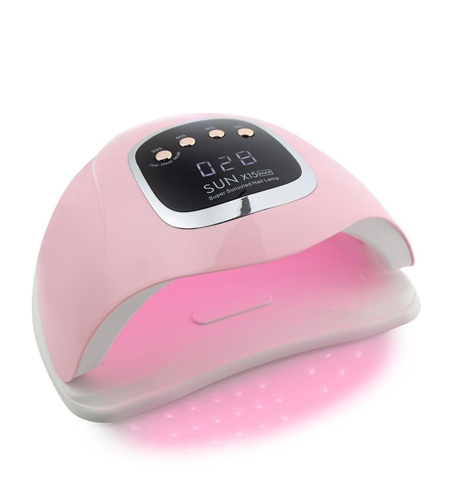 Pink Lady Nail Dryer Lamp - WY8 Sun X15 Max 280W High Power, Fast Curing UV LED Ice Lamp for Gel Polish and Nail Art - Buy Online on GoSupps.com