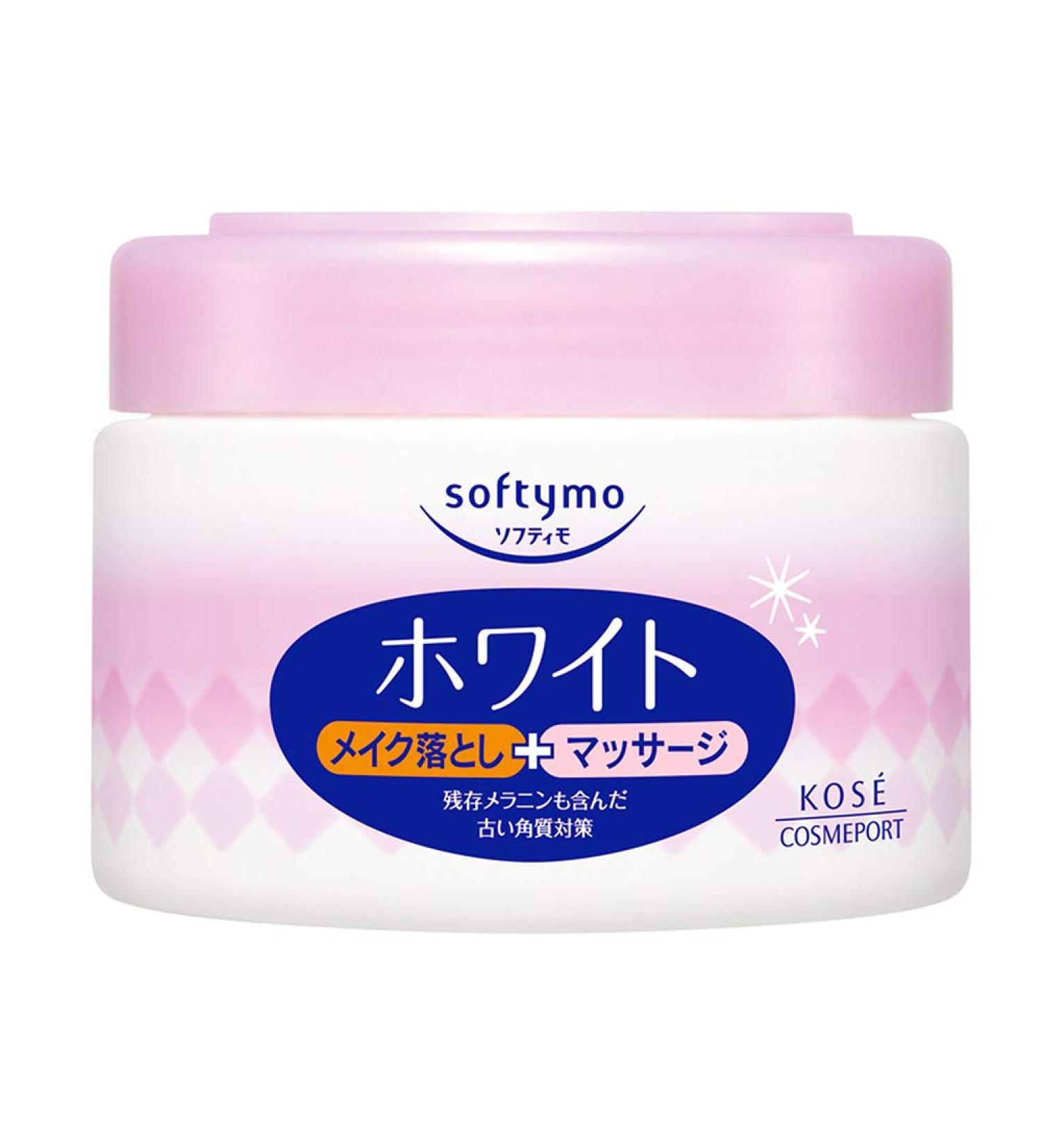 Kose Cosmeport Softymo White Cold Cream - 300g (Green Tea Set)