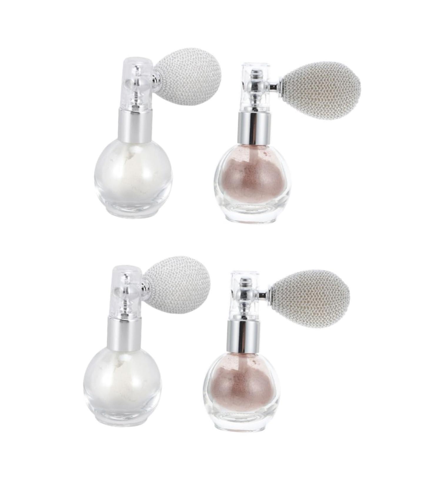 Beavorty 4 pcs High Powder Spraying Hair Sprayers Highlighter And Storage Makeup Cosmetic Exquisite Glitter As Shown 1x2pcs 7.5x6cmx2pcs - Buy Online on GoSupps.com