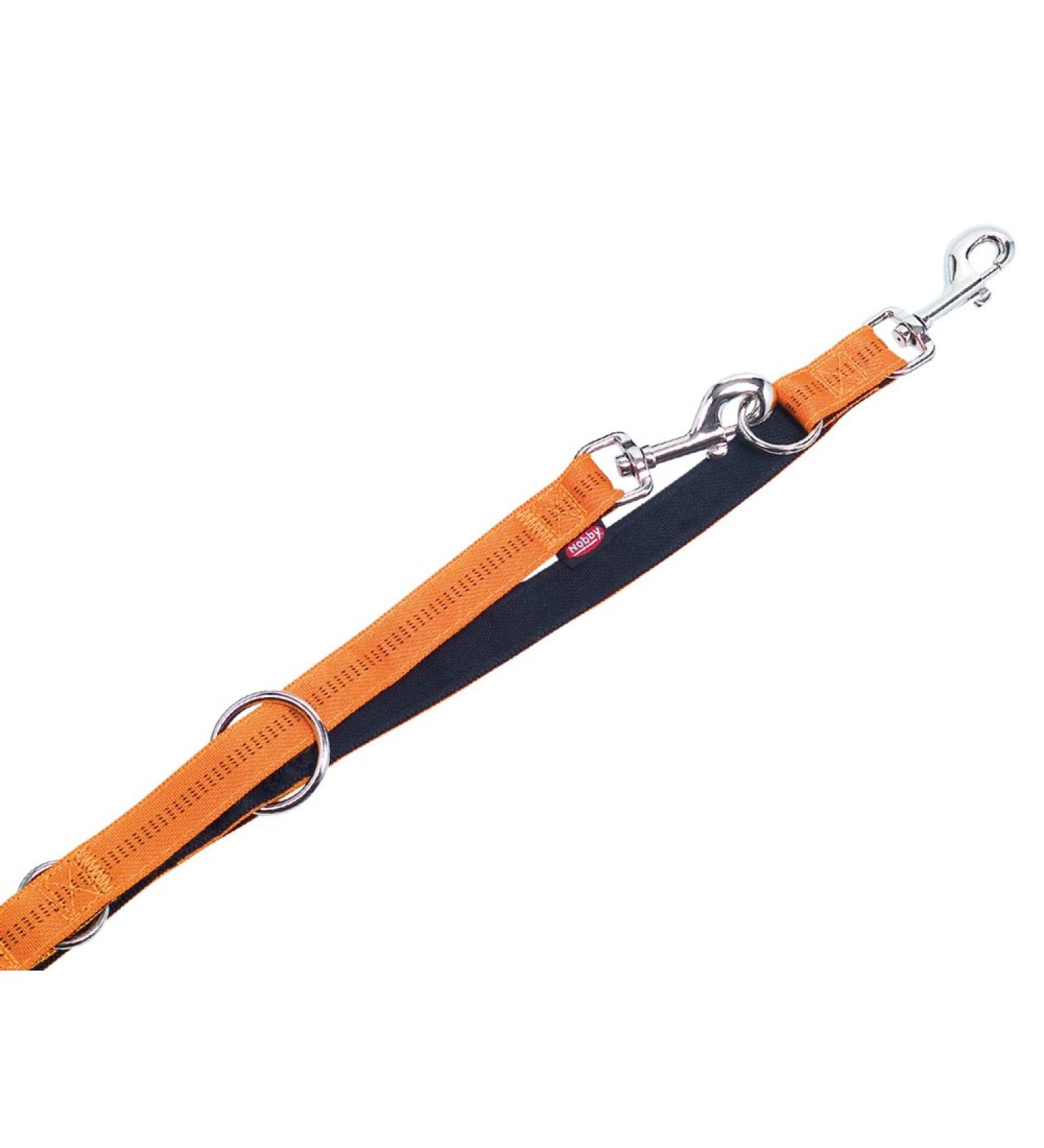 Nobby Leash Soft Grip - Orange 200 cm | Durable 15 mm Dog Leash for All Breeds | International Shipping Available - Buy Online on GoSupps.com
