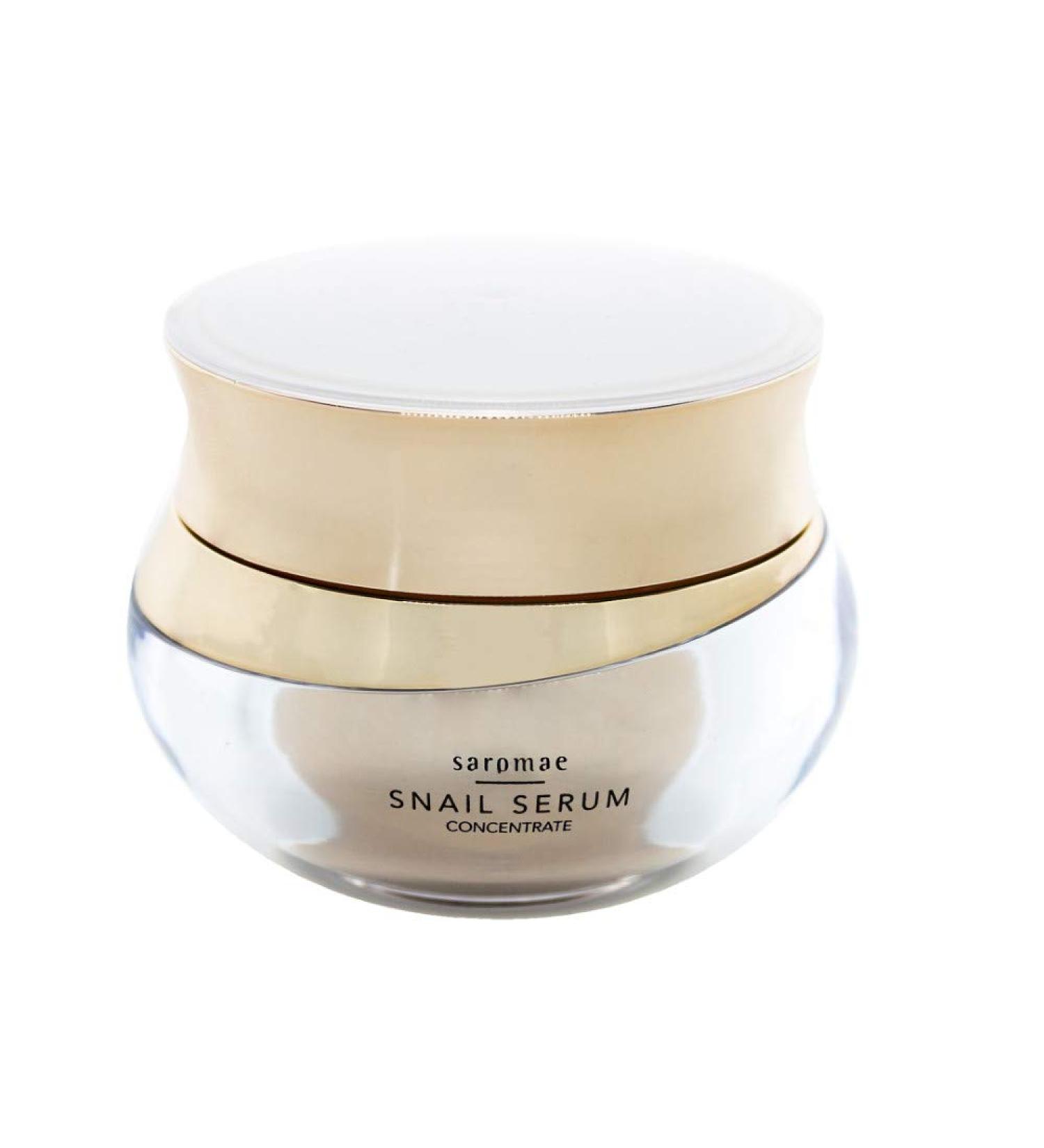 SMD Cosmetics Saromae Hydrating Snail Serum - Natural K Beauty Cream 50ml | Quick Absorbing Formula for Intense Hydration - Buy Online on GoSupps.com