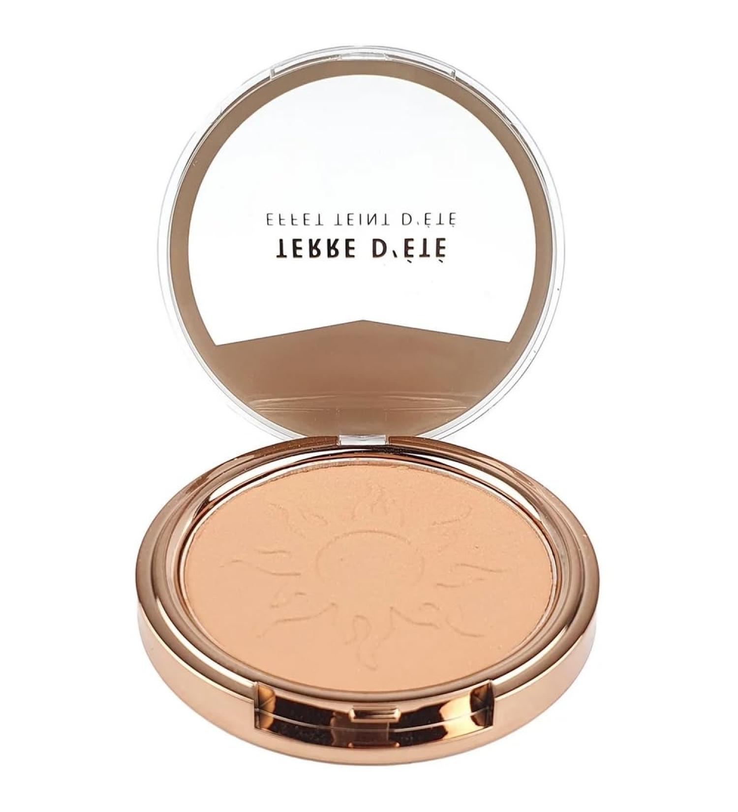 G n rique Bronze makeup powder bronzed complexion compact terracotta color 12g