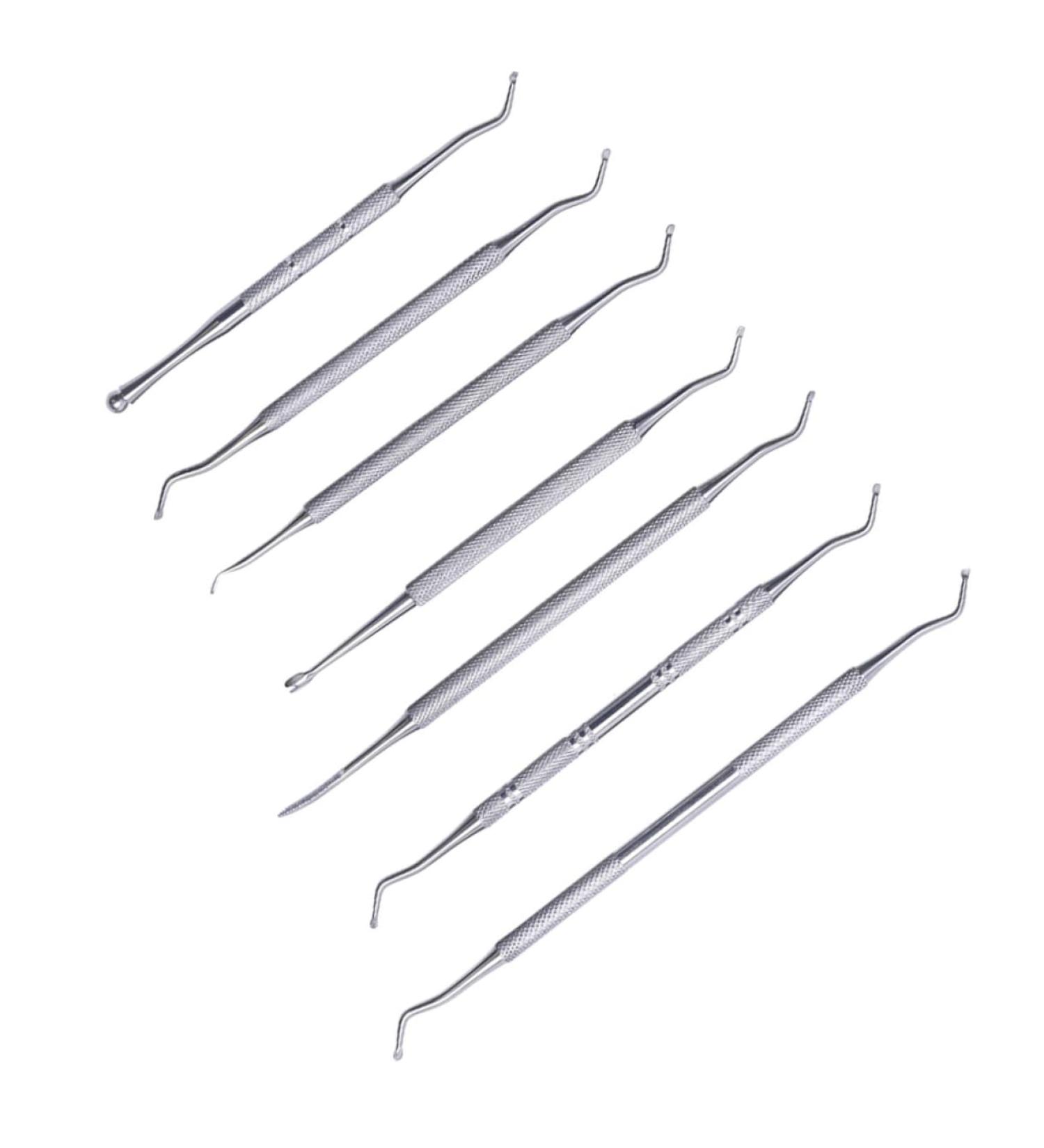 Ipetboom 1 Set Manicure Tools Nail Gel Tweezers for Craft Nail Polish Gel Nail Tools for Nail Art Gel for Nails Cuticle Shaper Precision Fine Point Tools Exfoliating Pusher Stainless Steel - Buy Online on GoSupps.com