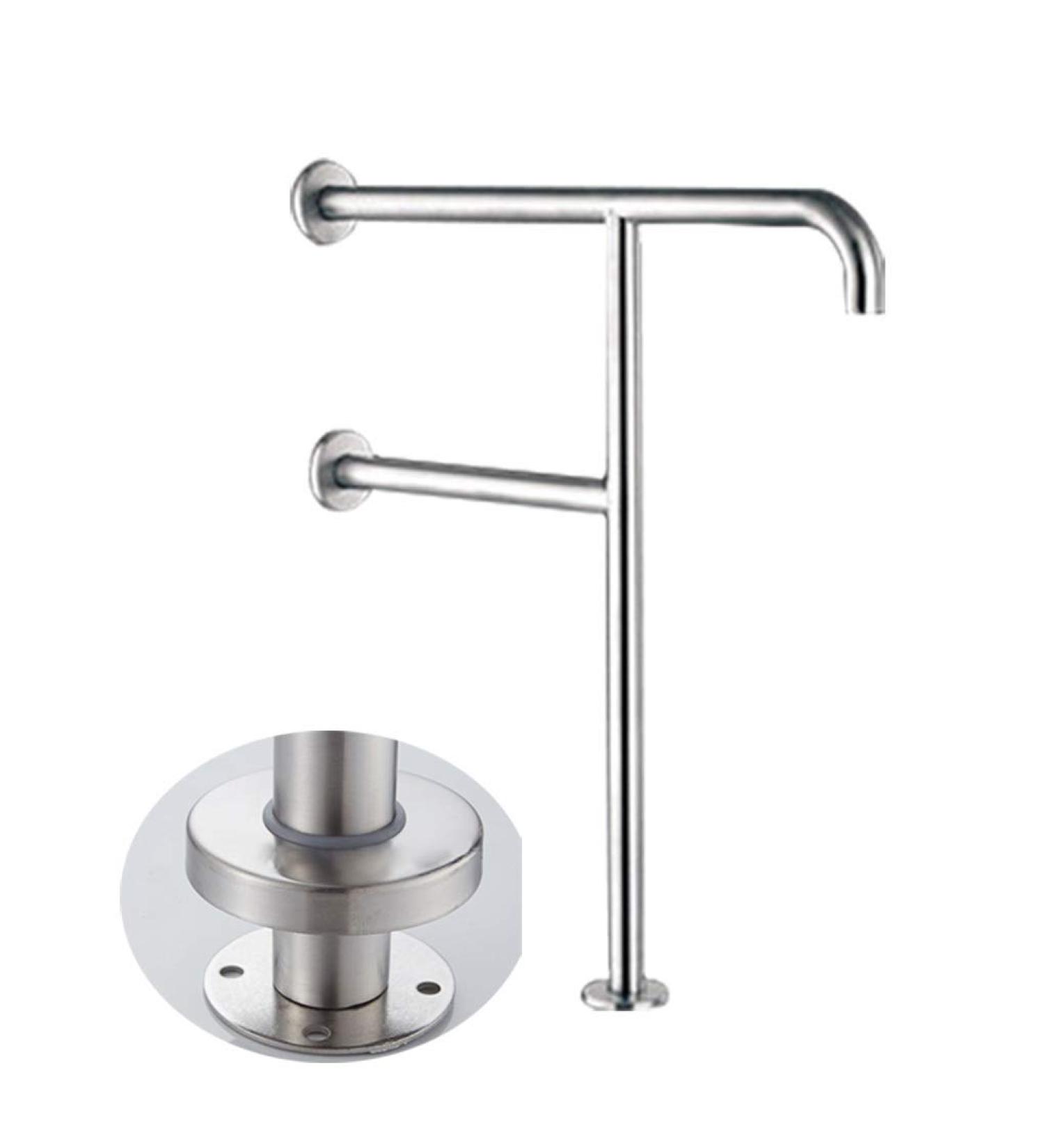 Anti-Slip Handrail Toilet Grab Handle Floor Grab Bar Toilet Support Rail Bathroom Armrest Shower Anti-skid Safety Handle Elderly Disabled - Buy Online on GoSupps.com