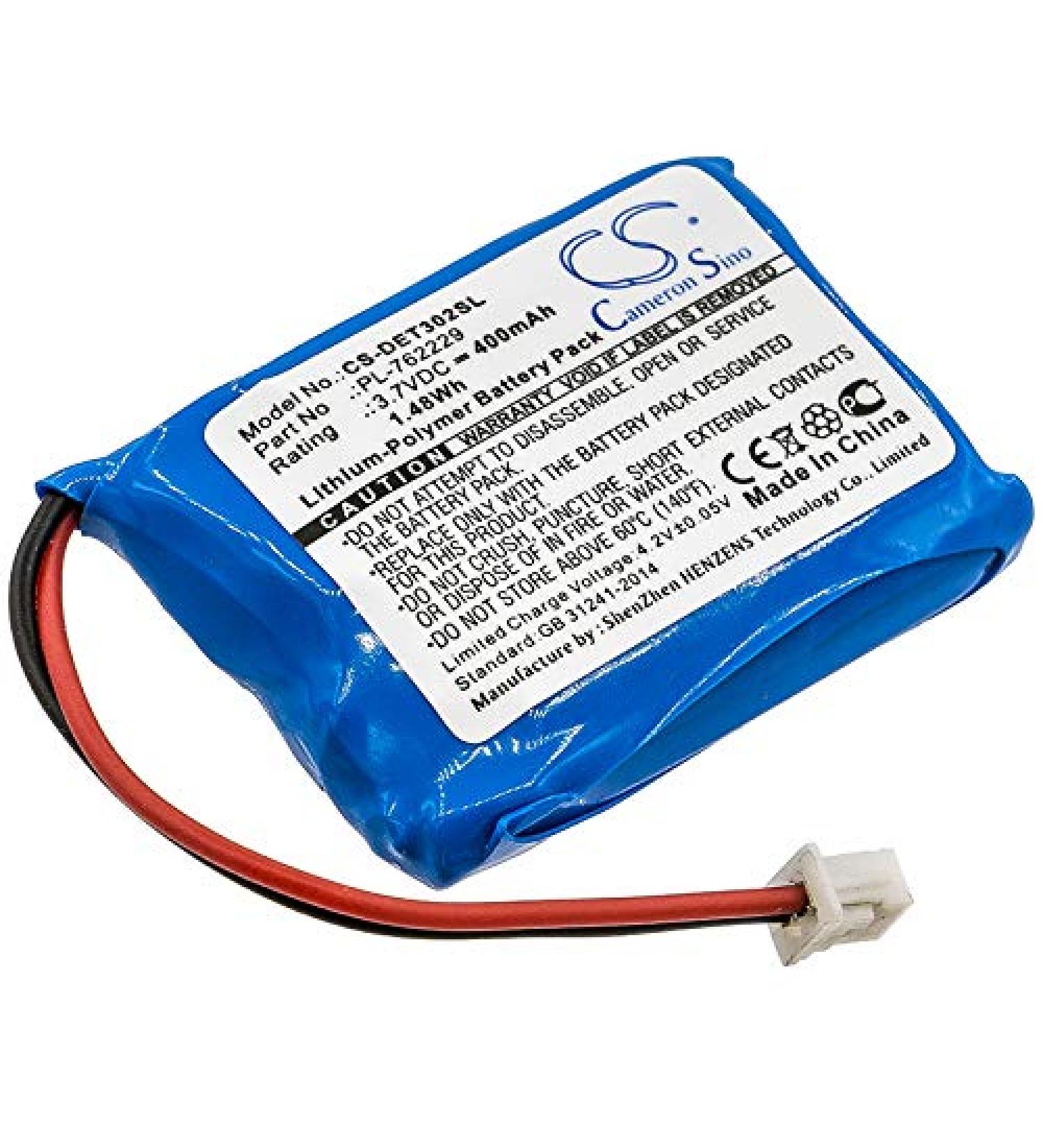 DCH 400mAh V2015-E05 Battery Replacement for Educator ET-300 ET-302 ET-300TS Transmitters & PL-762229 Receiver - International Shipping Available - Buy Online on GoSupps.com