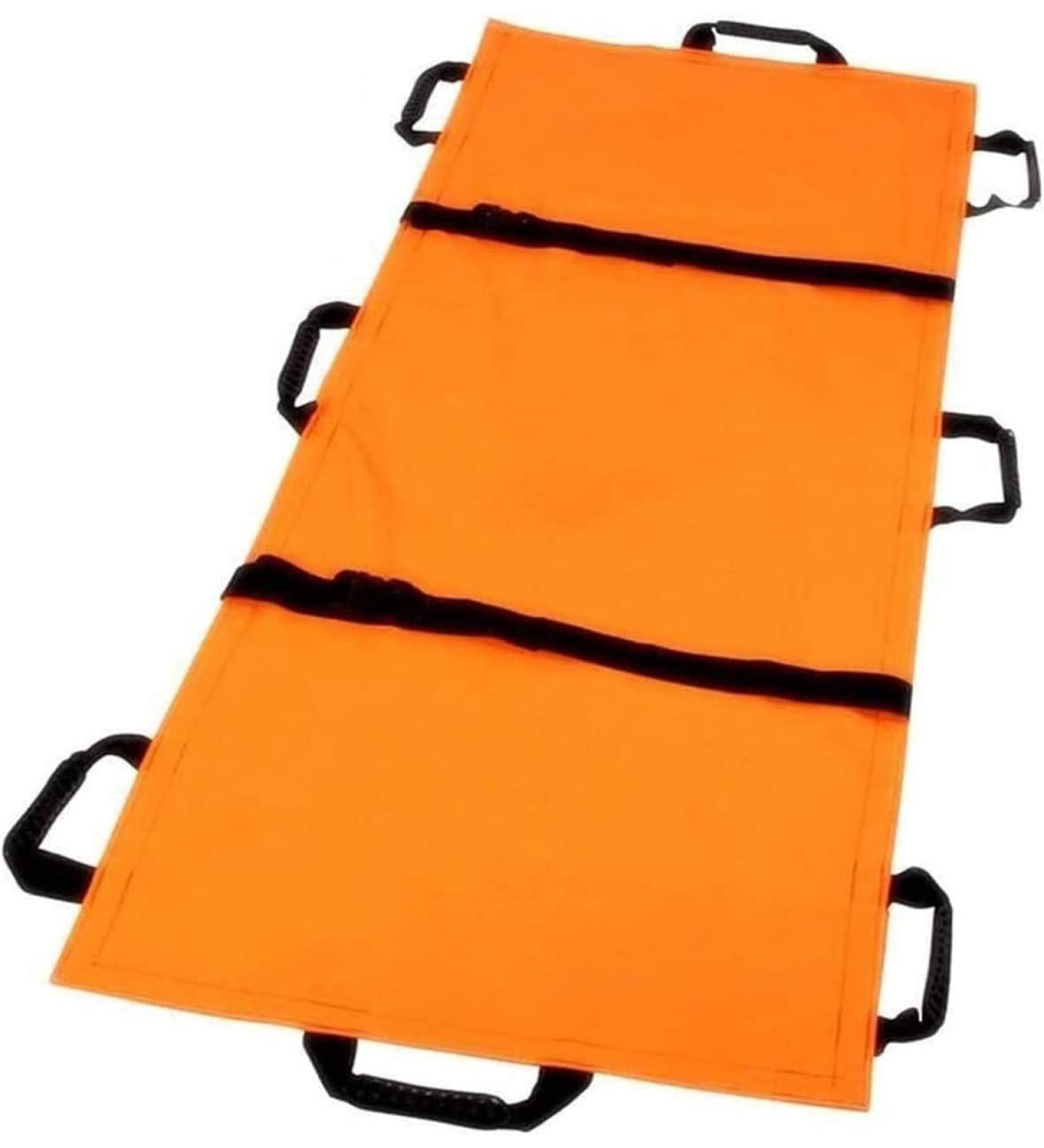 Foldable Portable Rescue Stretcher Simple Multifunctional Multifunctional Thickened Nylon Fabric Stretcher 8 Soft Handles Foldable Soft Oxford First Aid Stretcher - Buy Online on GoSupps.com