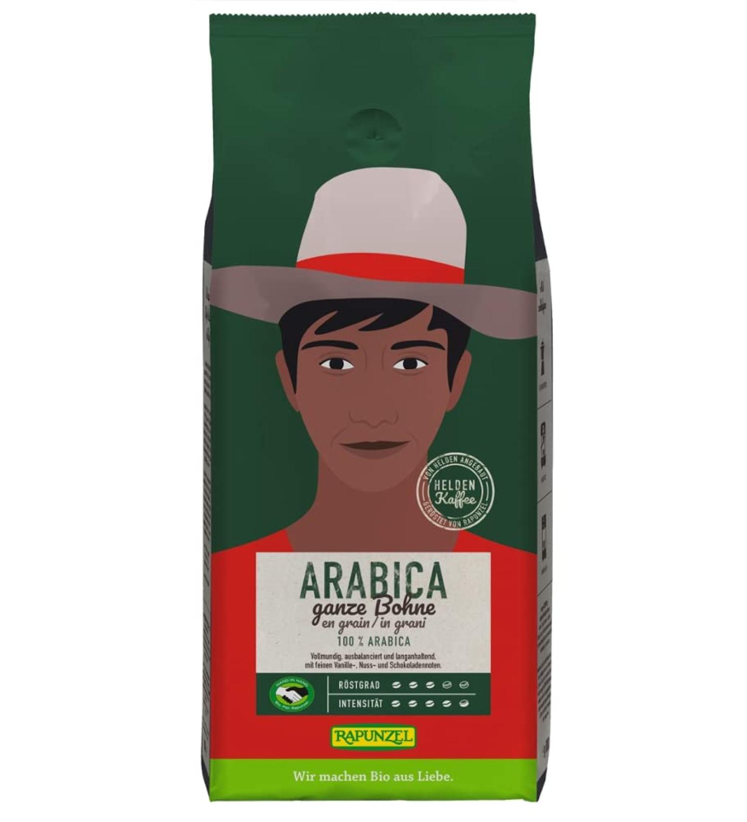 Rapunzel Rapunzel Organic Heroes Coffee Arabica Whole Bean HIH (1 x 1kg)