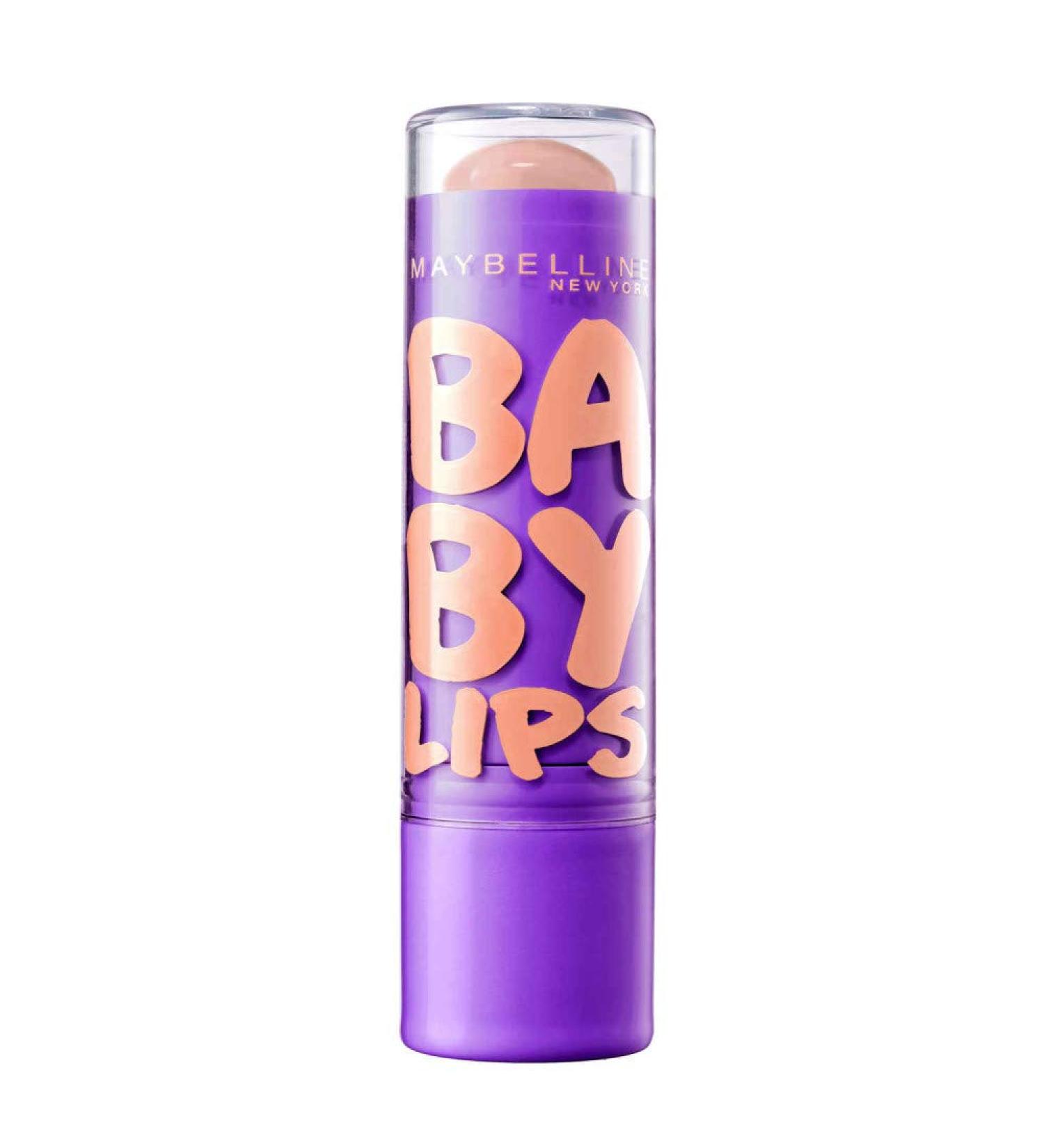Maybelline New York Baby Lips Peach Kiss - Moisturising Lip Care Balm with SPF20 | 5g - Shop Internationally! - Buy Online on GoSupps.com