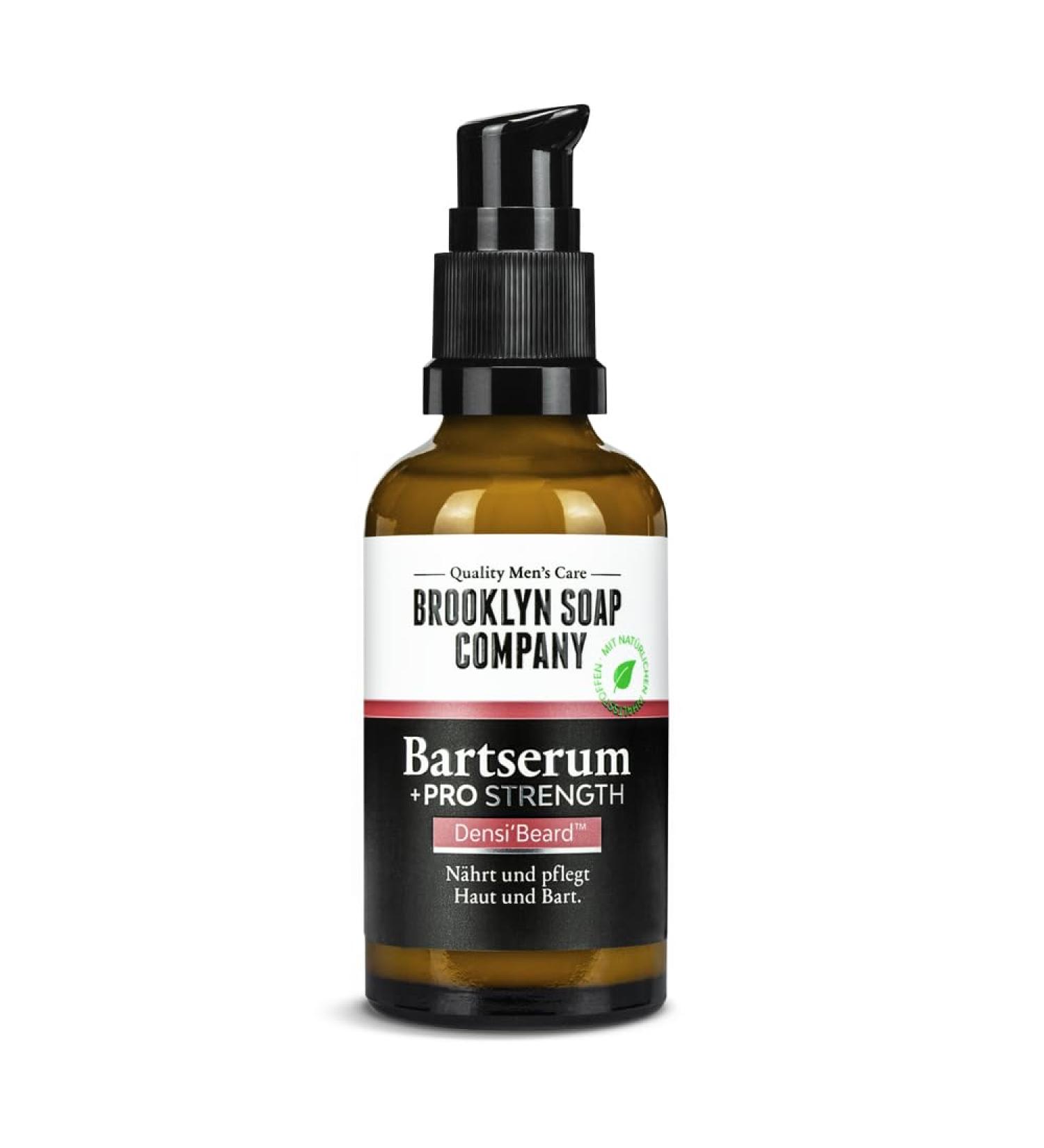 Brooklyn Soap Company Beard Activator Serum +Pro Strength 50 ml - Beard Growth Serum for a Thicker Beard with Active and Caffeine - Buy Online on GoSupps.com