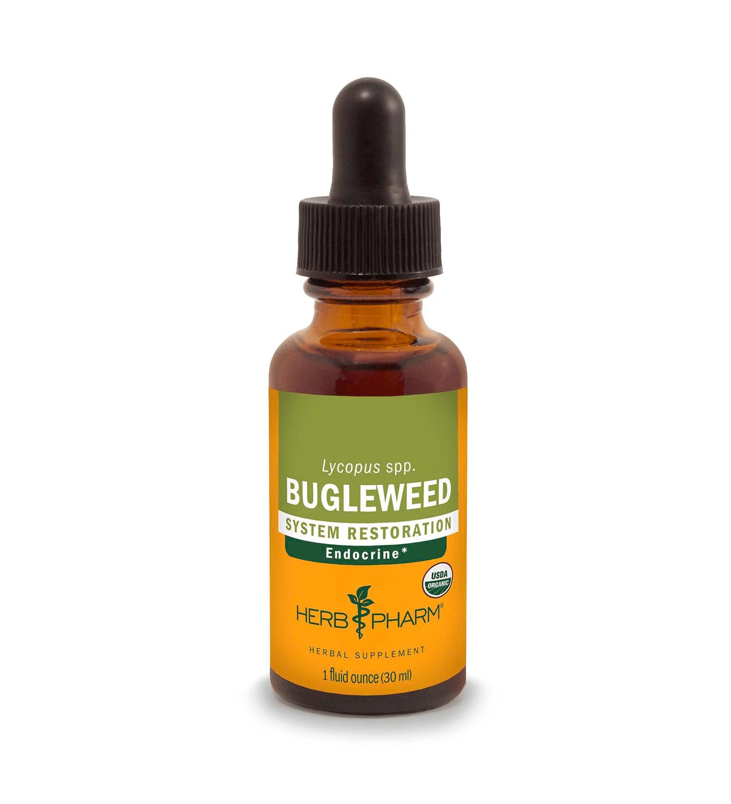 Herb Pharm Bugleweed Liquid Extract for Endocrine System Support - 4 Ounce 4 Fl Oz (Pack of 1)