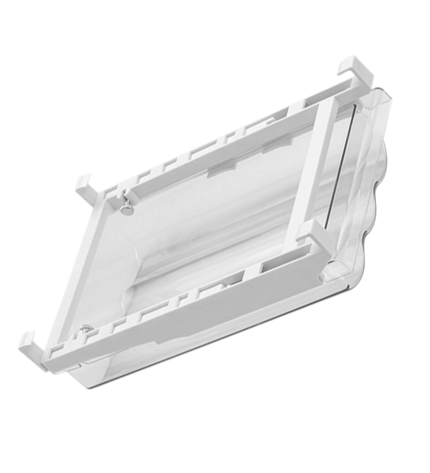 Uonlytech Egg Storage Box Bandejas Para Comida Fridge Crisper Refrigerator Hanging Egg Holder re-usable White 30.5X20X8.5cm - Buy Online on GoSupps.com