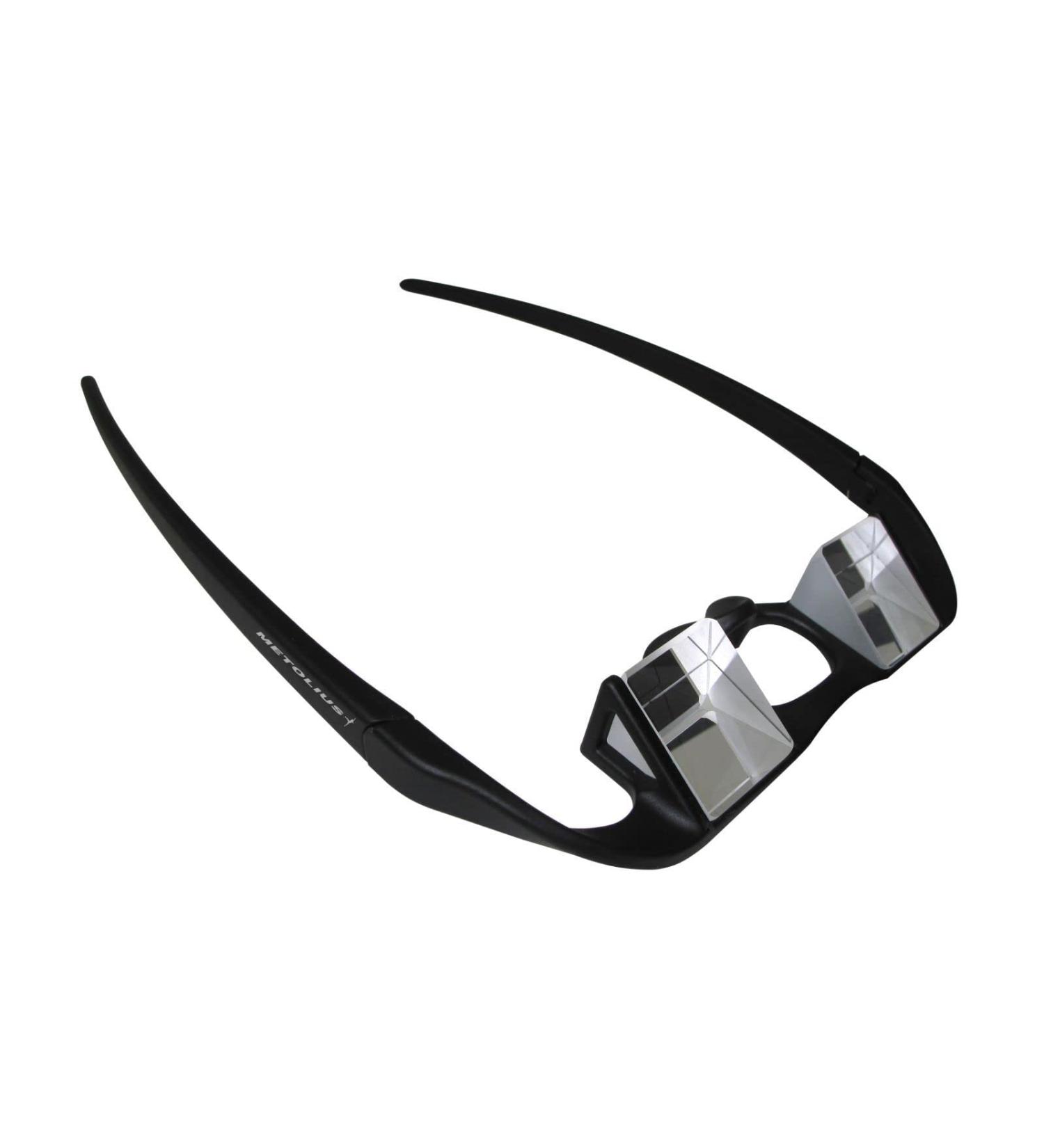 Metolius Upshot Belay Glasses - Black | Reduce Neck Strain, Improve Climbing Performance - Buy Online on GoSupps.com