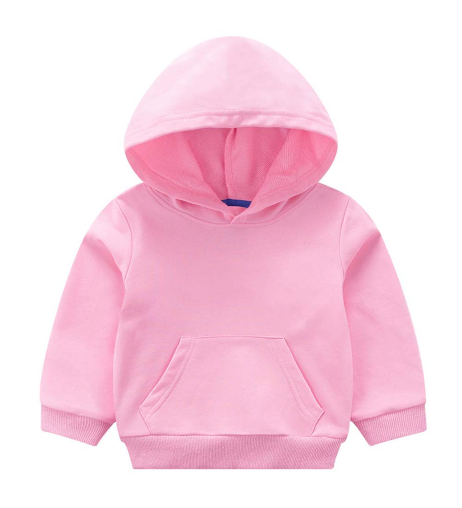 Taigood Kids Hoodie Sweatshirt | Spring Winter Warm Top for Boys & Girls | 4-5 Years | Pink - Buy Online on GoSupps.com