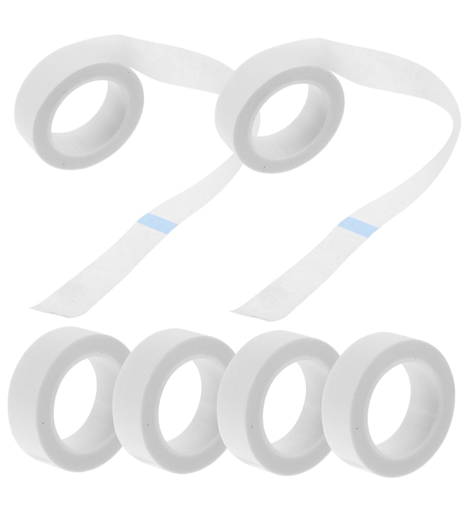FRCOLOR 6 Rolls Grafting Eyelash Tape Eye Makeup Tape Eyelash Tape for Salon Tape for Lash Extensions Eyelash Tapes Tape for Makeup Fake Eyelashes Make up White Non-woven Fabric Miss - Buy Online on GoSupps.com