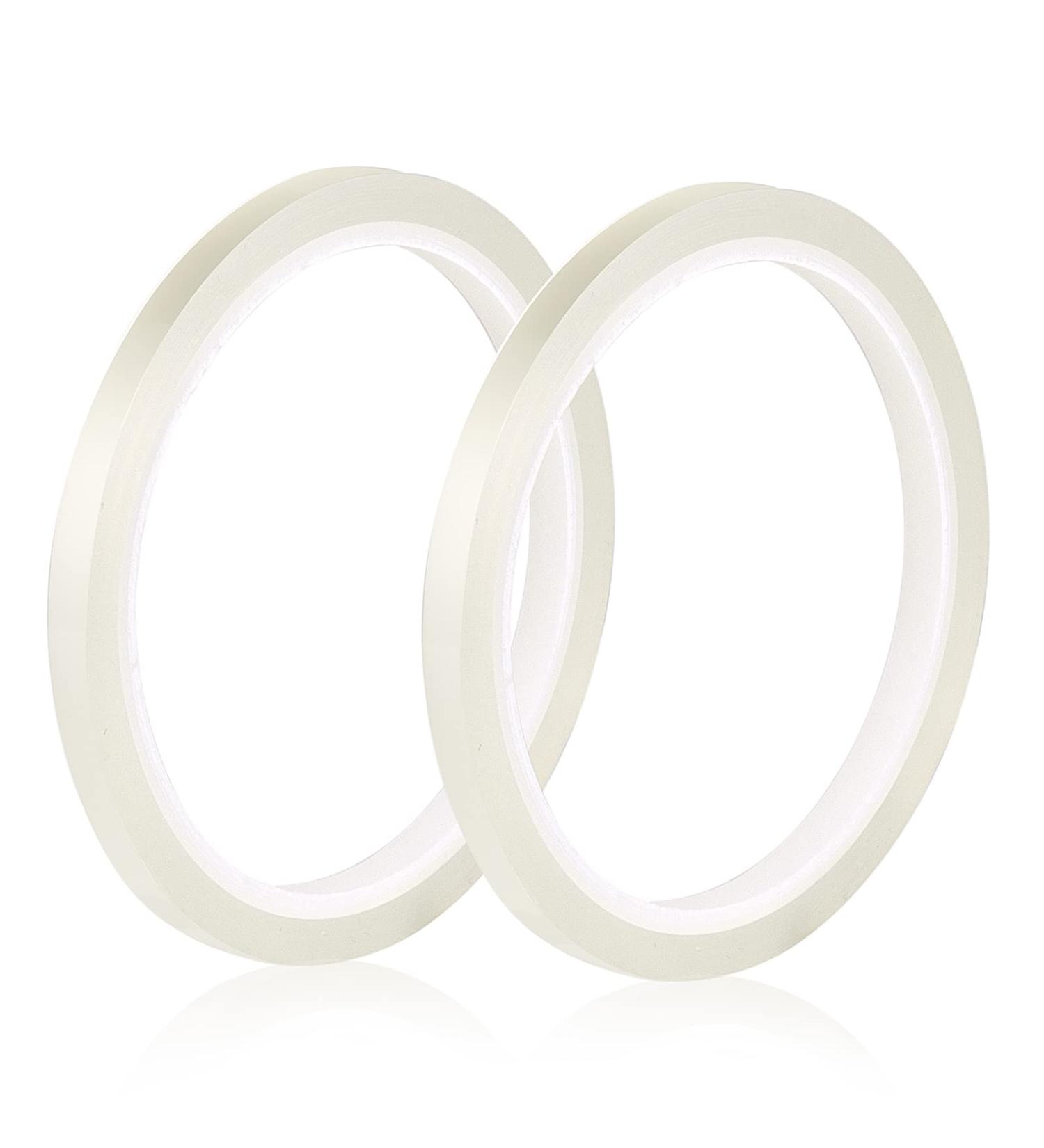 Clear Waterproof Floral Tape 1/4 inch - 2 Rolls for Floral Arrangements & Crafts - Buy Online on GoSupps.com