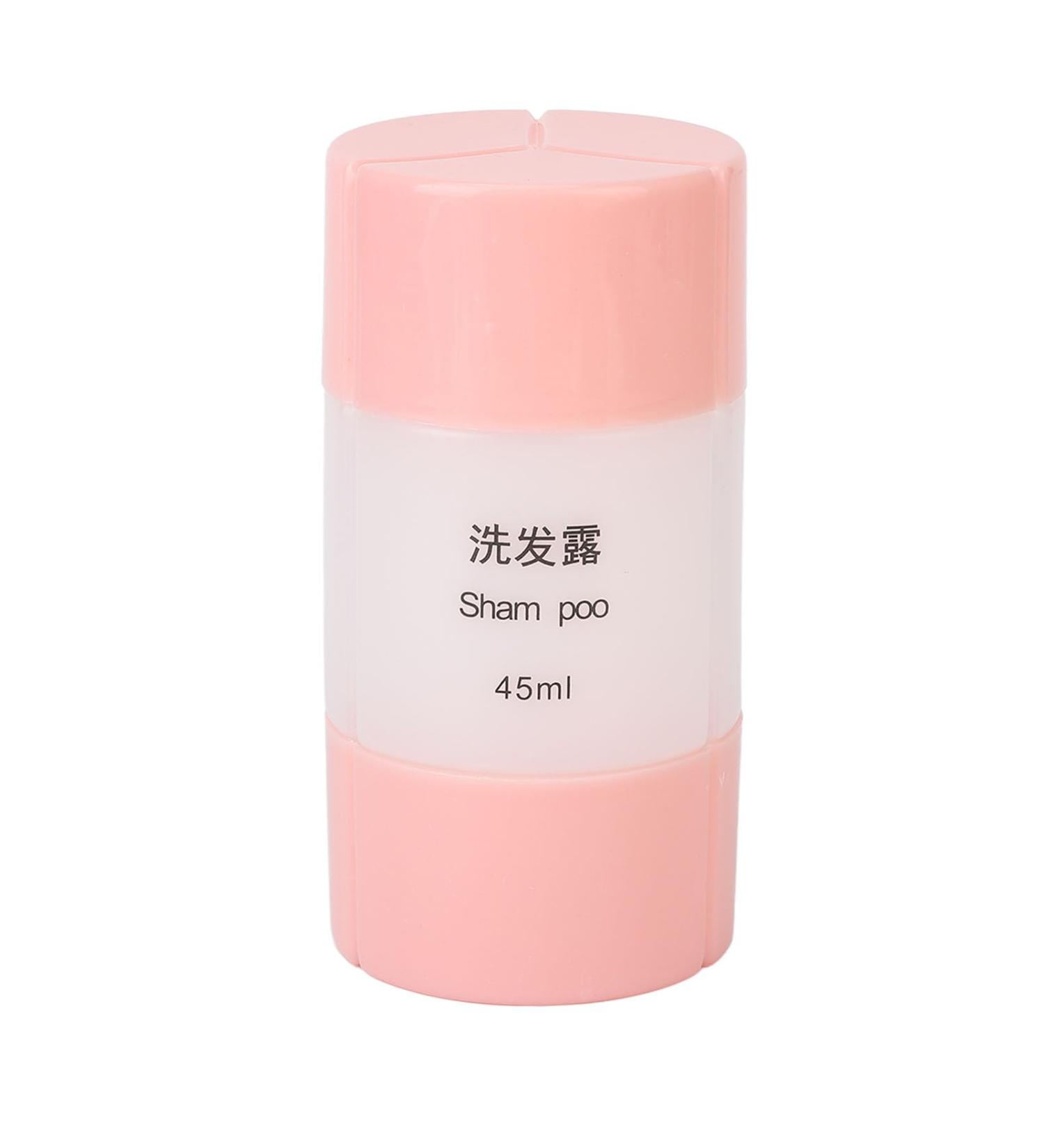 Verdant Touch 3 in 1 Travel Container for Conditioner Lotion Portable Leak Proof Container 45ml Pink - Buy Online on GoSupps.com