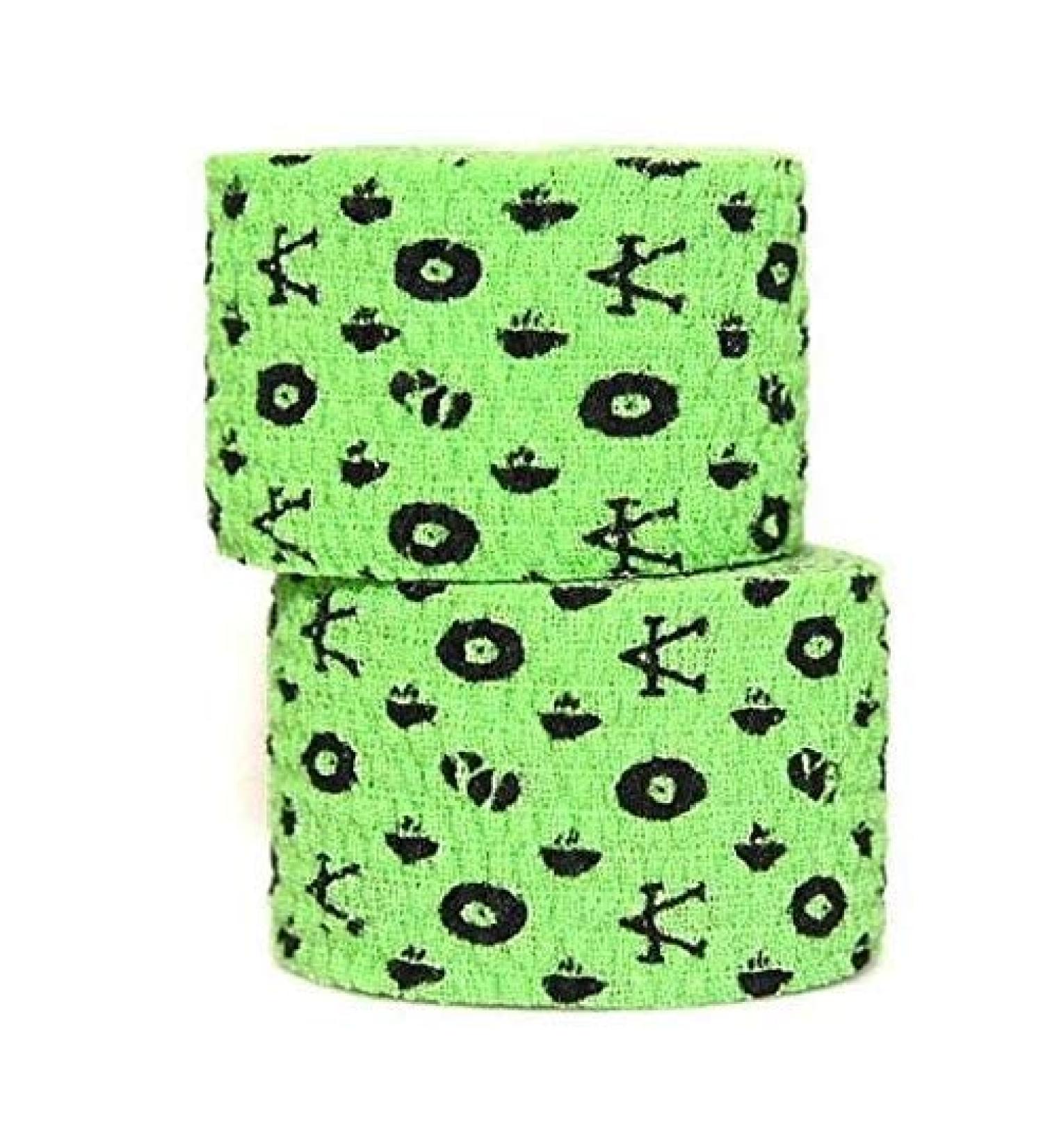 Caffeine and Kilos Dedicated Thumb Tape - No Scissors Needed Stretchy Weightlifting Tape for Athletes - Volt Green Neon Hook Grip Tape - Buy Online on GoSupps.com