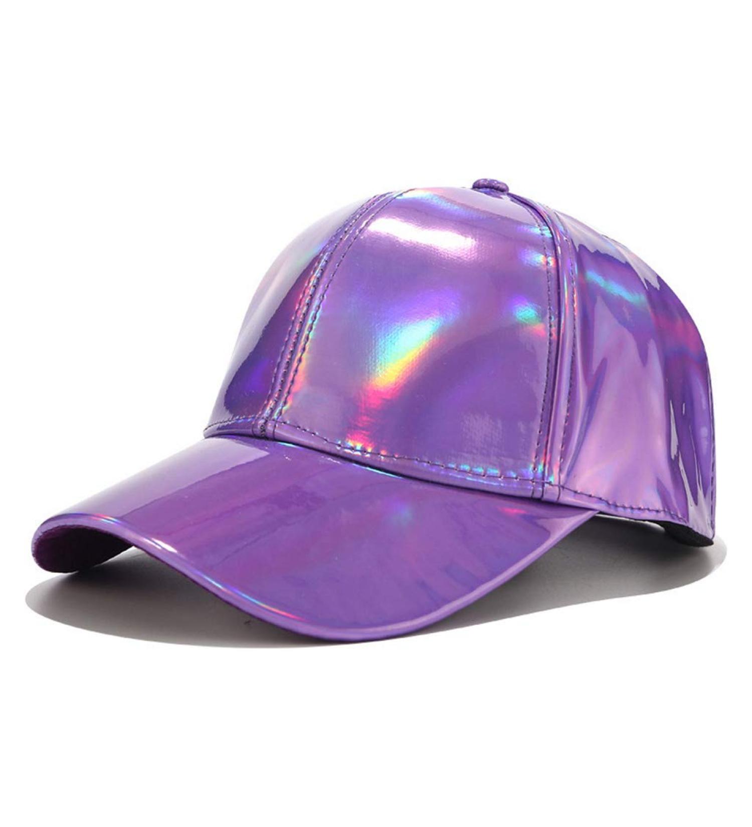 Adjustable Holographic Rainbow Baseball Cap for Men & Women - Perfect for Running Workouts & Outdoor Activities - Buy Online on GoSupps.com