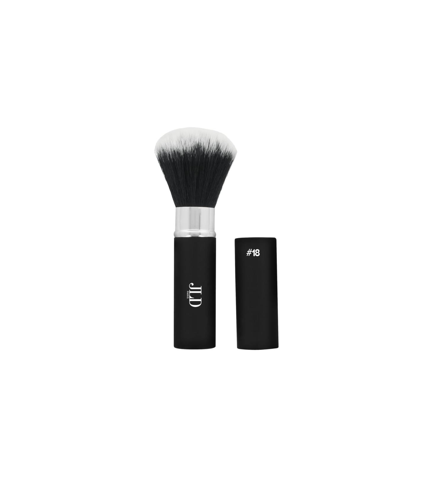 Jean Louis David - Retractable Face Powder Brush - PRO HD #18 - Makeup - Vegan - Synthetic Bristles - Buy Online on GoSupps.com
