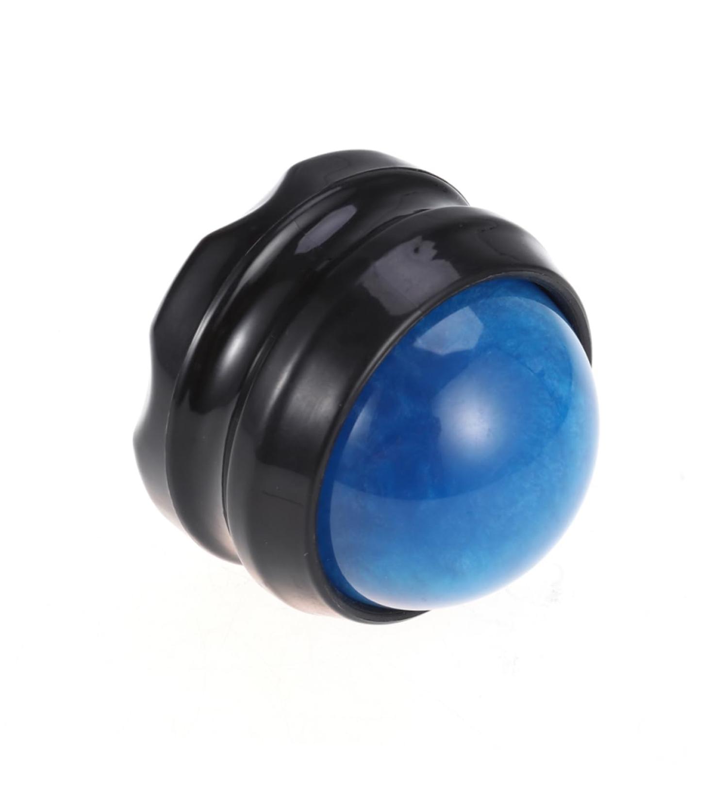 Frcolor Manual Massage Ball for Joint Pain Relief | Self-Massage & Back Roller | Muscle Roller Stick - Medium Blue - Buy Online on GoSupps.com