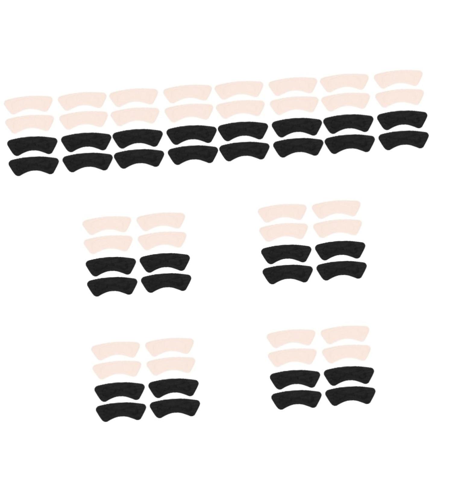 Mobestech 32 Pairs Heel Stickers - Black Foot Protectors & High Heel Cushions | Comfortable Shoe Heel Pads & Inserts for Women - Buy Online on GoSupps.com