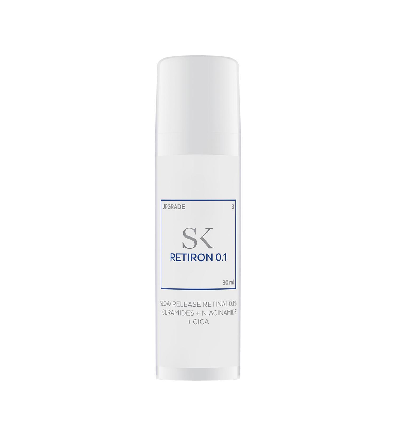 Skintegra Retiron 0.1 - S rum anti- ge avec 0 1 % de r tinal - R duit les rides et les taches pigmentaires - R g n rant et affine l'apparence de la peau - 30 ml - Buy Online on GoSupps.com