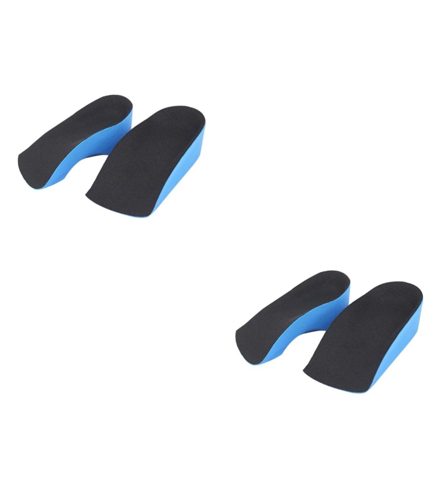 NOLITOY Height Boosting Insoles - 3cm Leather Shoe Inserts for Men & Women | Invisible Heel Height Increase Pads - Buy Online on GoSupps.com