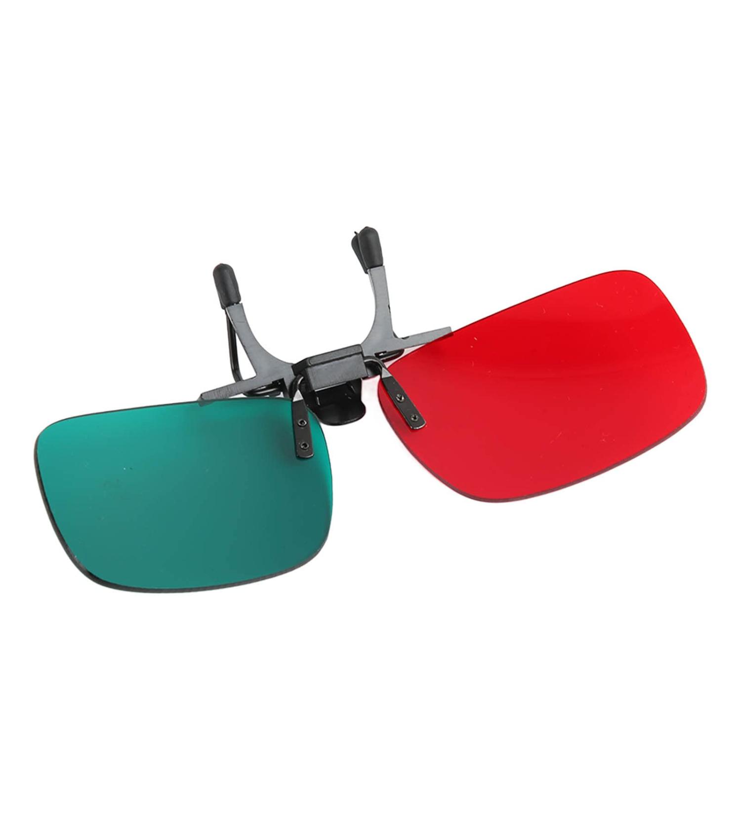 Red Green Clip-On Glasses for Amblyopia - Visual Function Training - International Shipping Available - Buy Online on GoSupps.com