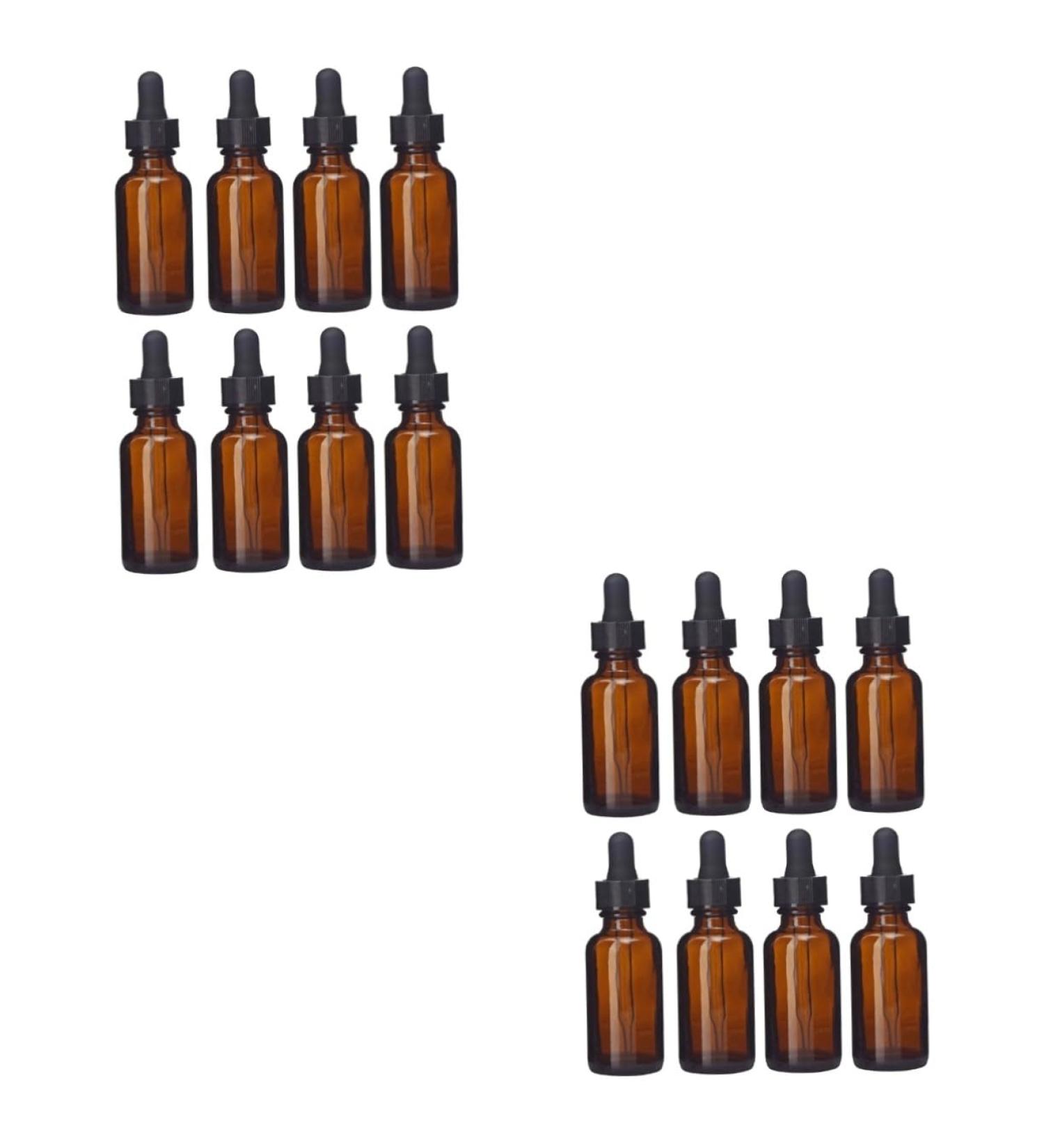 FOMIYES 16 Pcs Glass Perfume Bottle Set - 10ML Essential Oil & Perfume Dropper Bottles for Women - Ideal for Travel & DIY - Buy Online on GoSupps.com