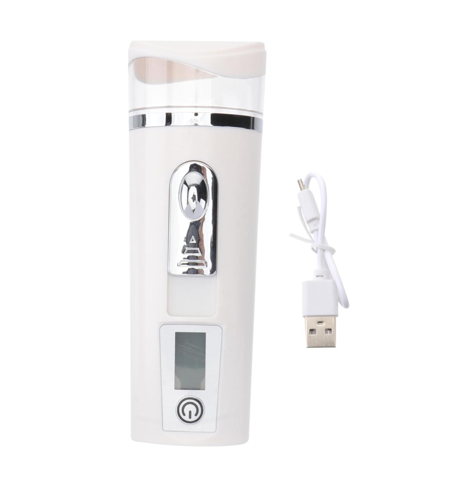 Housoutil Hydrating Instrument Moisturizing Beauty Steamer for Face Quick Indoor Hydrator Handheld Steamer Air Humidifier Mini Face Humidifier Skin Care Plate Pc White - Buy Online on GoSupps.com