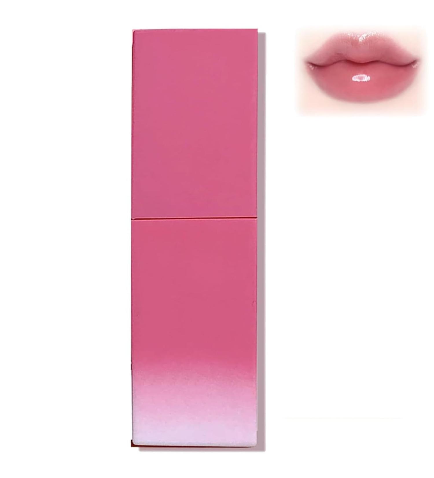 Water Glow Lip Tint Long Lasting Moisturizing Lip Oil Lip Tint Tinted Gloss Non-Stick Cup Waterproof Lip Tint Mini Moisturizing Lip Gloss Gift for Her - Buy Online on GoSupps.com