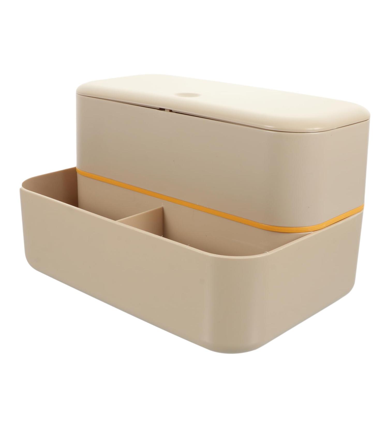 DOITOOL Makeup Organizer Box Sundry Organizer Compartment Jewelry Holder Cosmetics Organizer Miss Household Products Make up - Buy Online on GoSupps.com