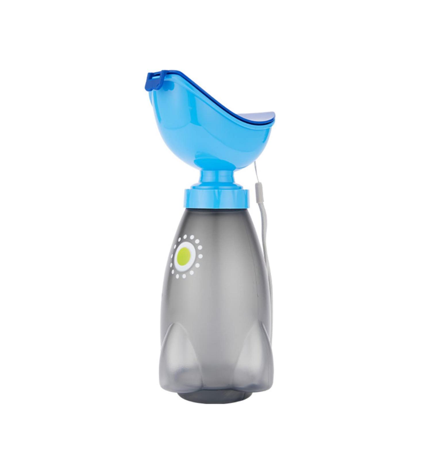 Gowgelit Female Urinal - Wide Opening, Odor Resistant, Leakproof Pee Bottle for Women - Ideal for Camping, Travel, and Elderly Care (Blue) - Buy Online on GoSupps.com