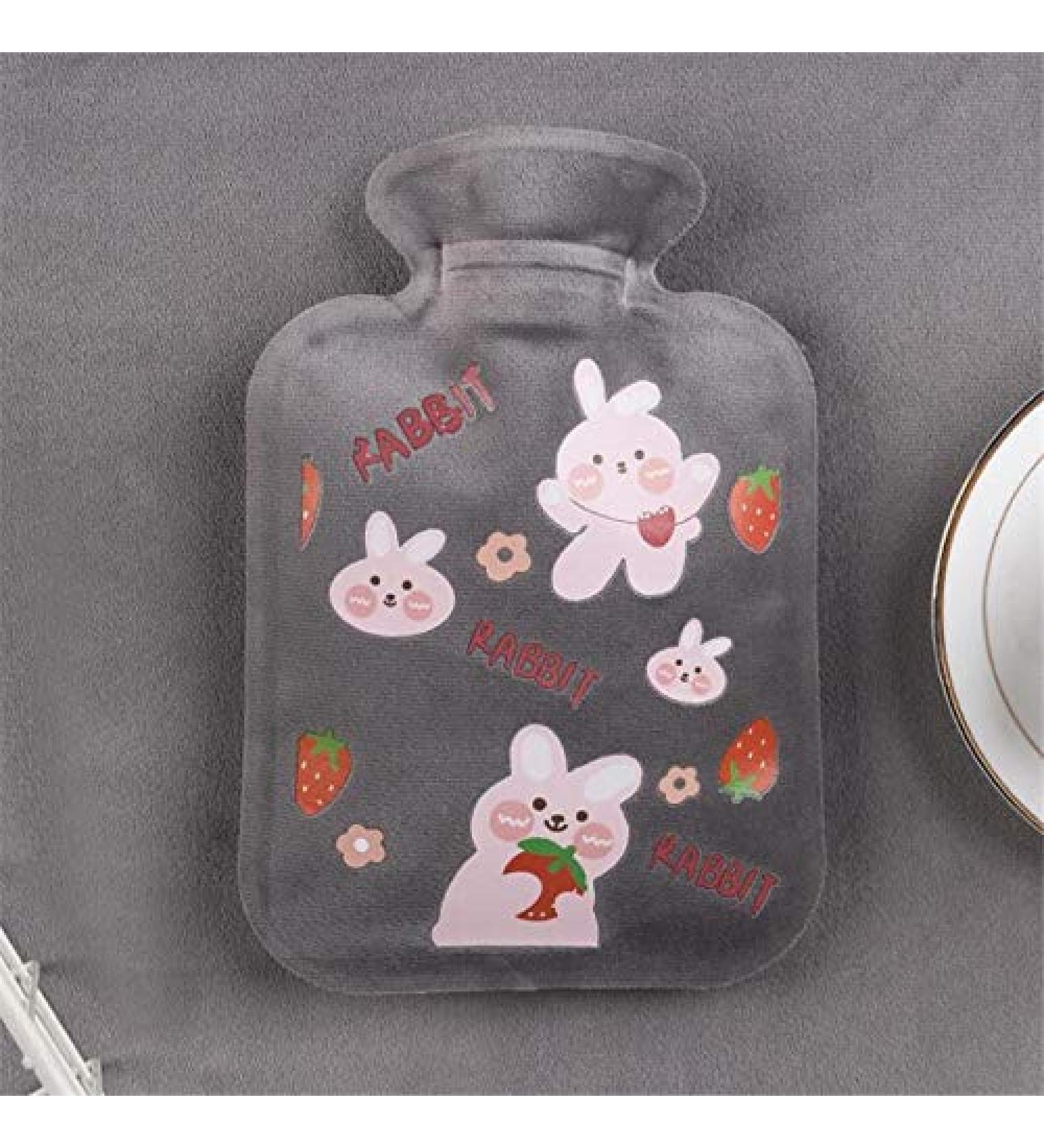 Portable Plush Body Warmer Bag - Washable Hot Water Bottle & Hand Warmer Safe & Mini (Color: E) - International Shipping - Buy Online on GoSupps.com