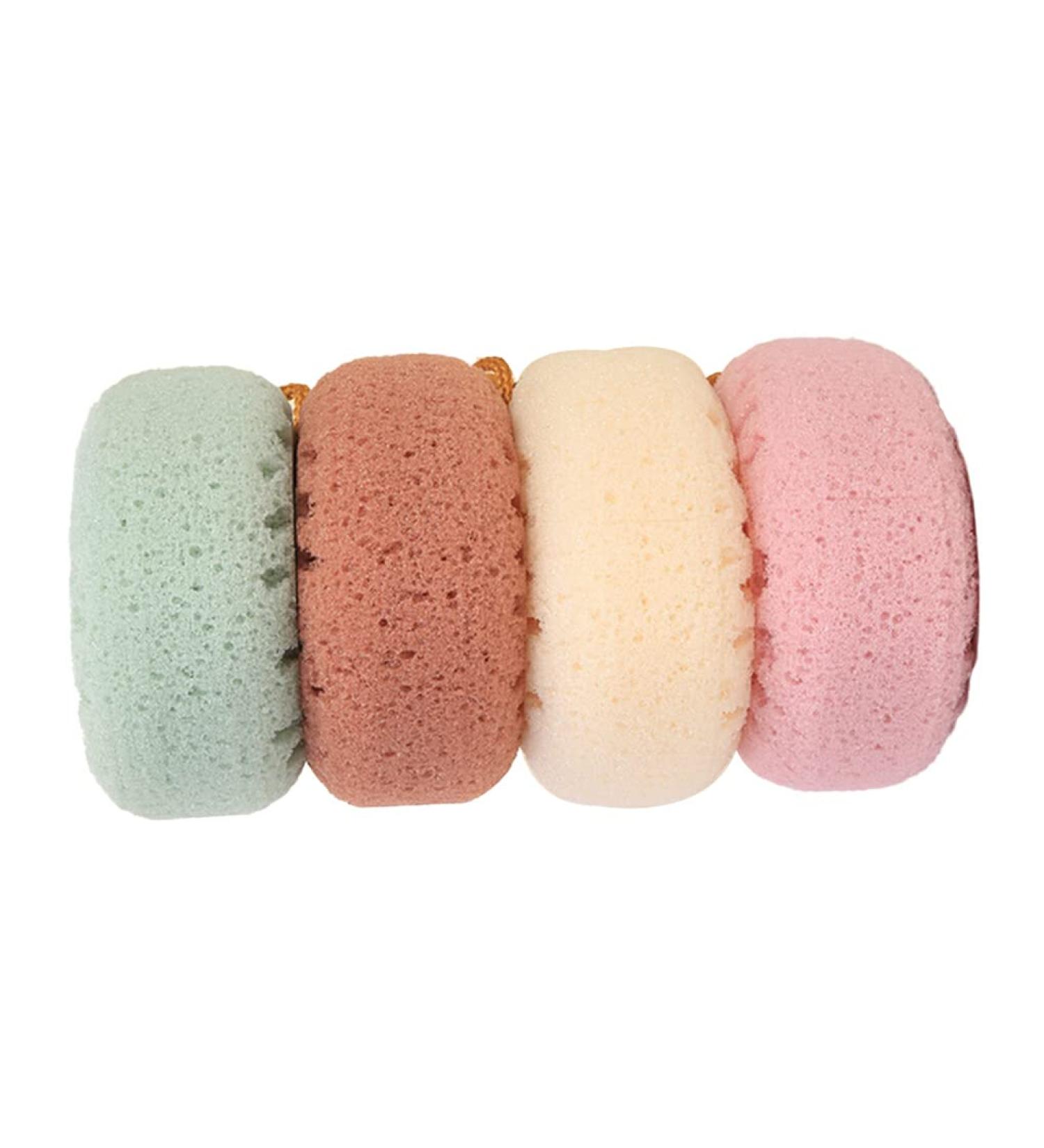 AUklOPVZZ Bath Sponges Exfoliating Dead Skin Removing Sponge Washcloths Breathable Moisturizing Sanitary Accessories for Wash - Buy Online on GoSupps.com