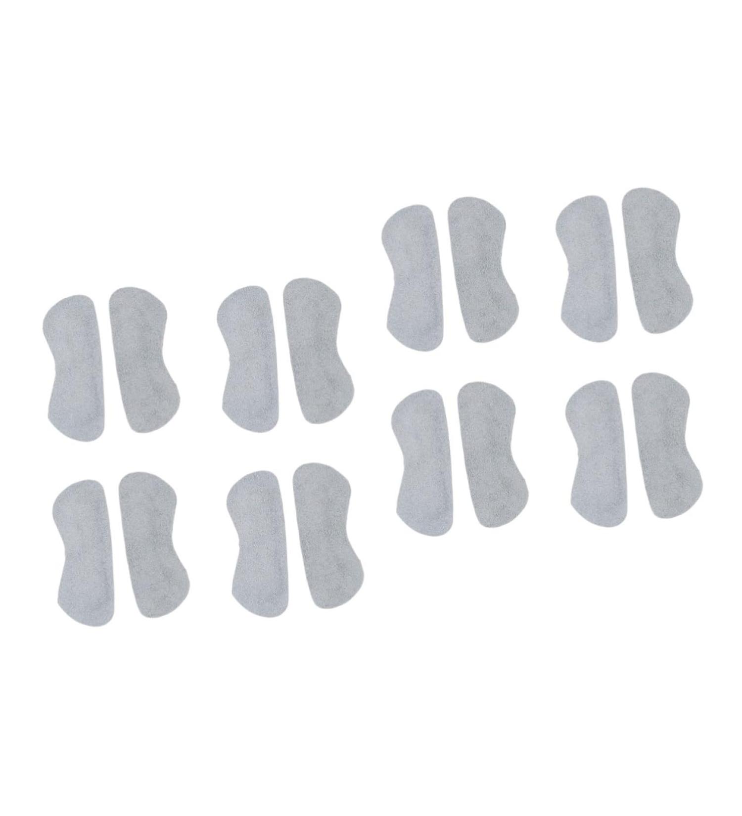 NOLITOY Heel Cups & Inserts for Women | Anti-Drop Cushions for High Heels | 8 Pairs Suede Heel Pads for Pain Relief - Buy Online on GoSupps.com