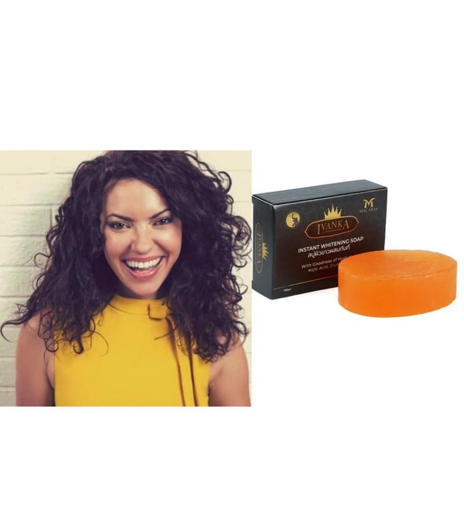  MACARIA Ivanka Instant Whitening Soap Body Whitening Soap For Girls By Bangkok Technology Result Within 2 Minute - Buy Online on GoSupps.com