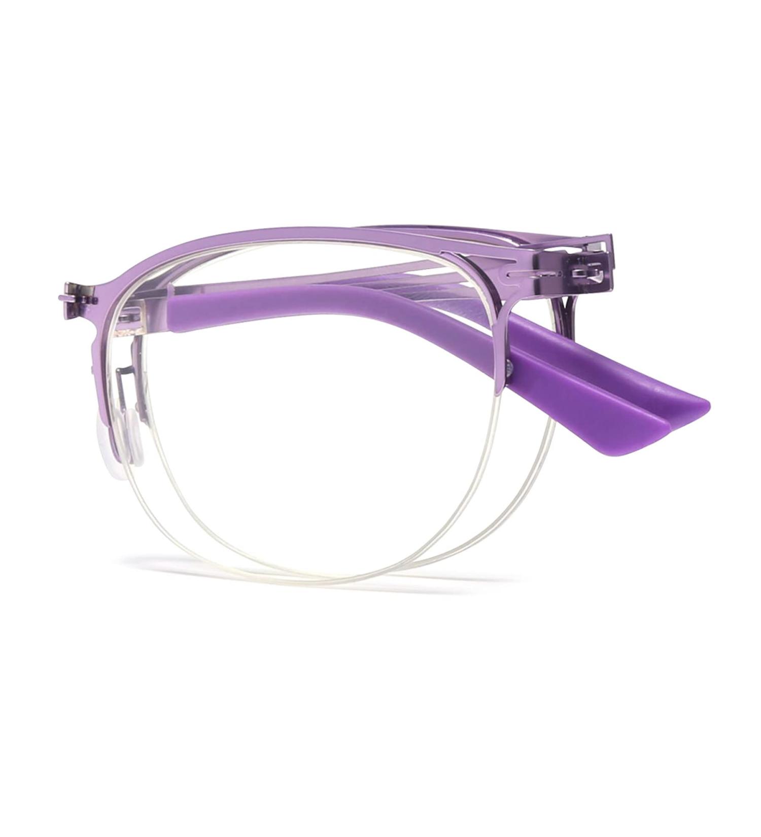 Buy Lanomi Foldable Blue Light Filter Reading Glasses - Men's & Women's Mini Anti-Blue Light Rectangular Glasses with Case Strength 2.5x - Stylish & Portable - Buy Online on GoSupps.com