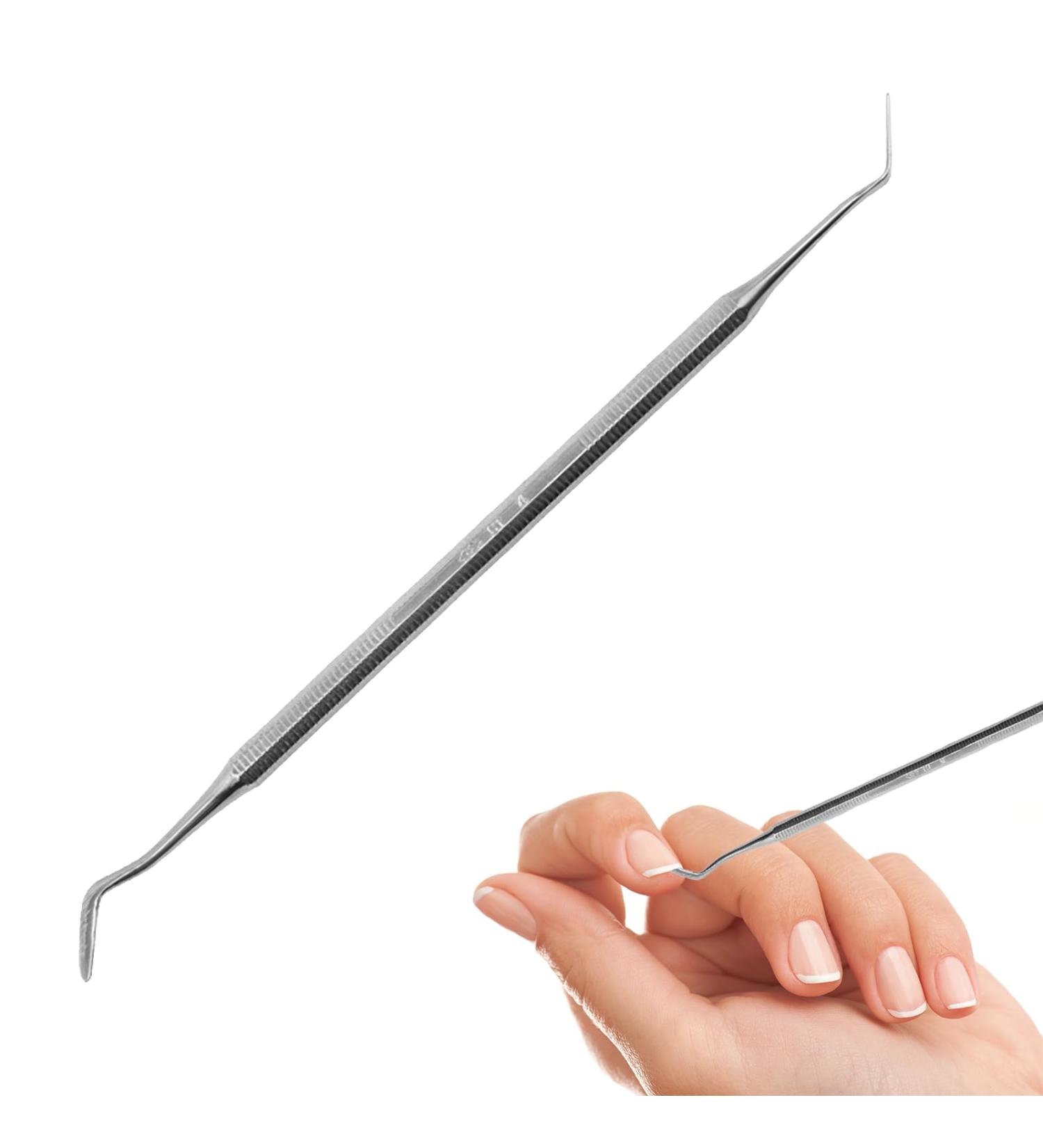 Stainless Steel Corner Lifter Foot Care Instrument - 17 cm Nail Shaver & Cleaner for Ingrown Toenails | Podology Tools - Buy Online on GoSupps.com