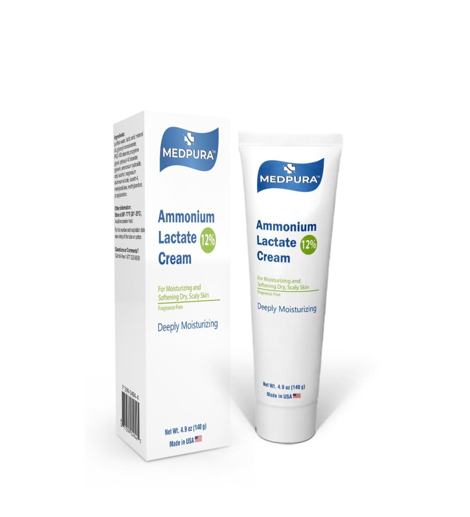 MEDPURA AMMONIUM LACTATE CREAM 140 GM (4.9 OZ)