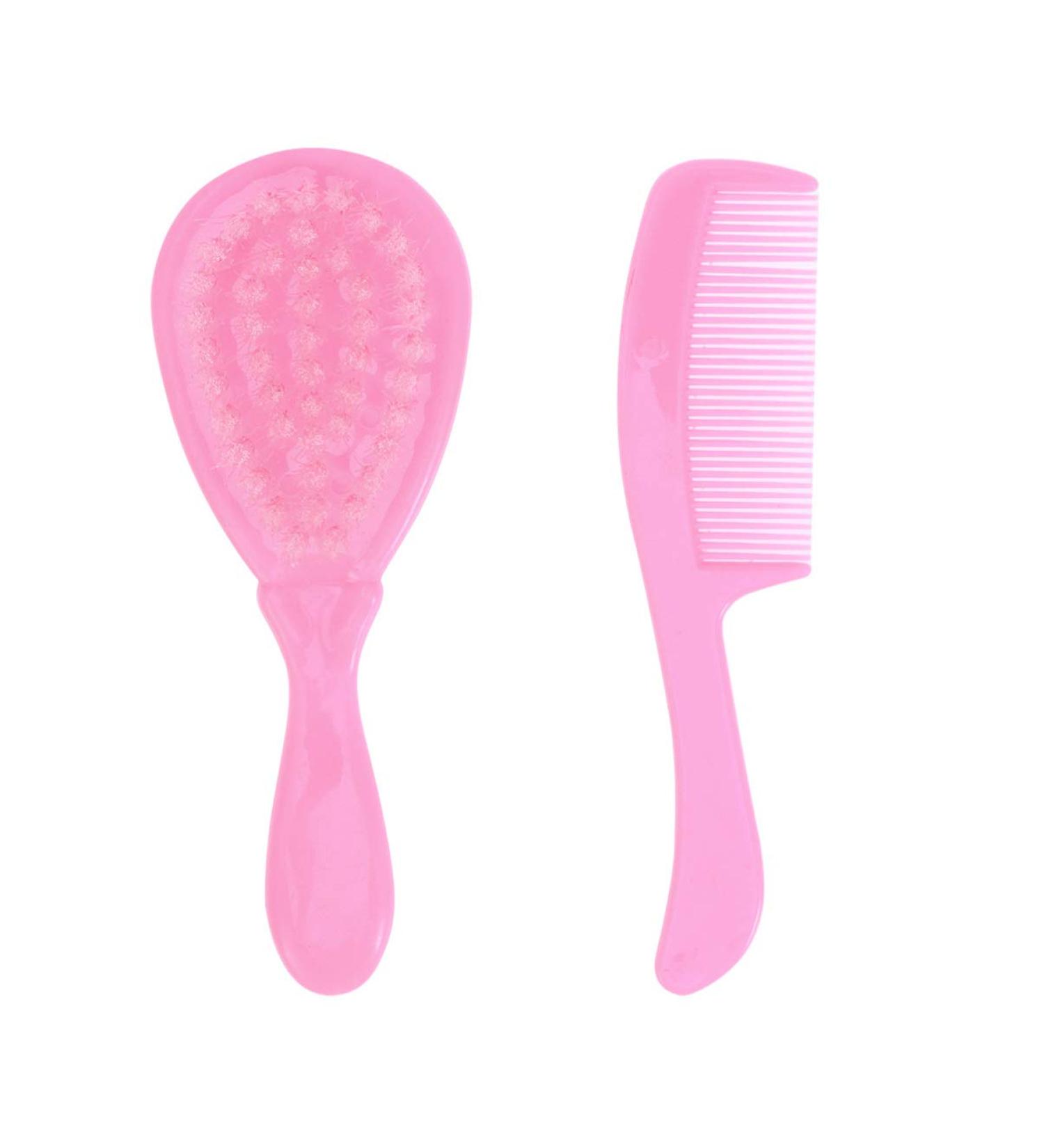 SUPVOX Kids Comb & Hair Brush Set with Soft Goat Bristles for Newborns and Toddlers - Buy Online on GoSupps.com