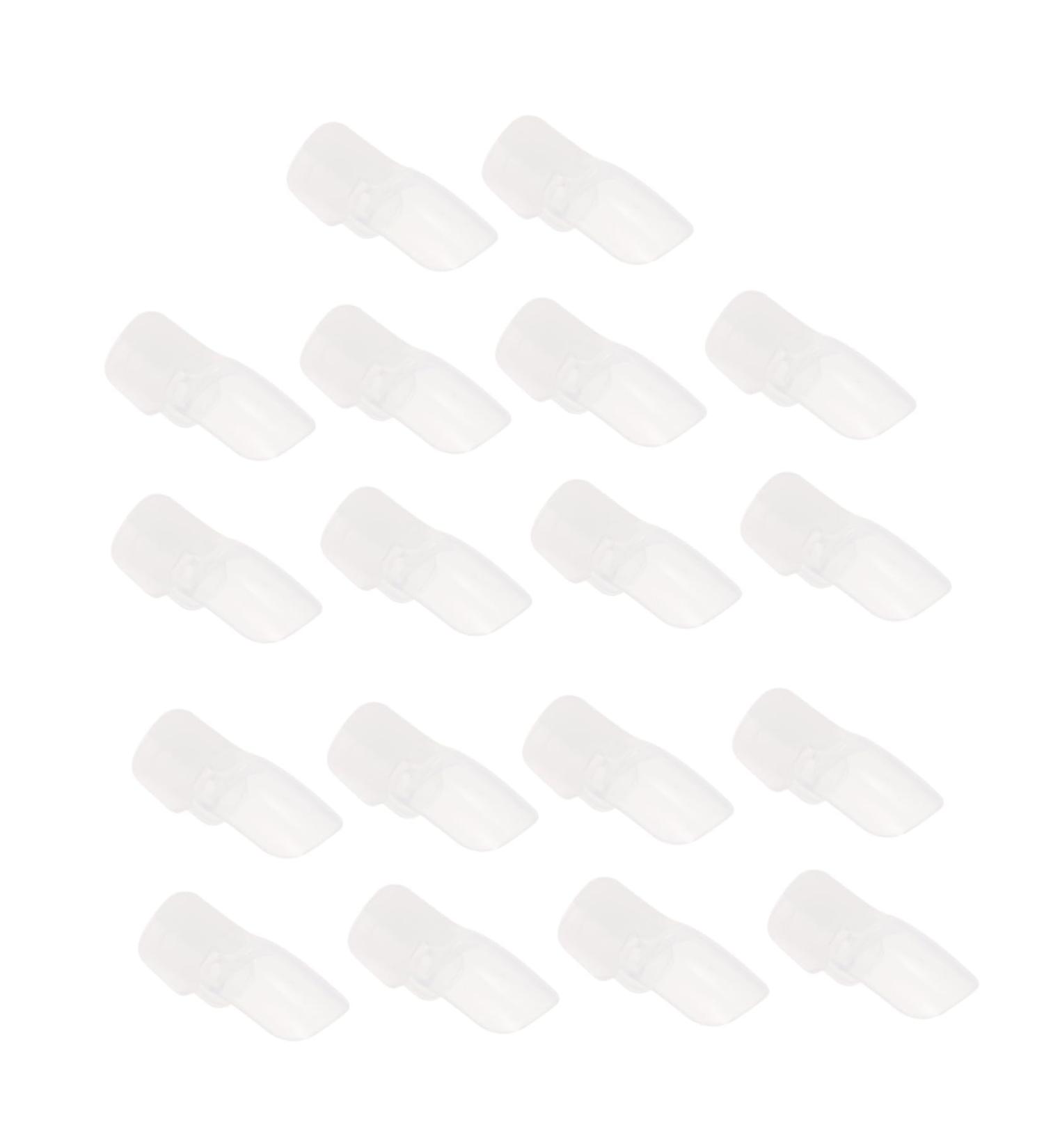 FRCOLOR 20pcs Nail Case Gel Polish Protector Gelt Nail Protector Tape Nail Polish Shield Nail Polish Cap Holder Reusable Hat Protector Nail Varnish Protector Safety Mask Plastic Manicure - Buy Online on GoSupps.com