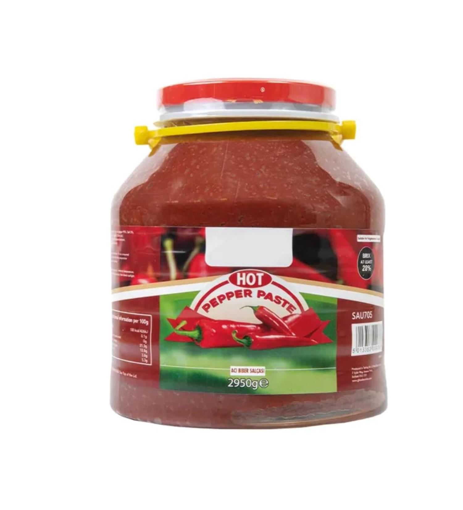 Hot Pepper Paste (Aci Biber Salcasi) 1 x 2950g 1 x 2950g