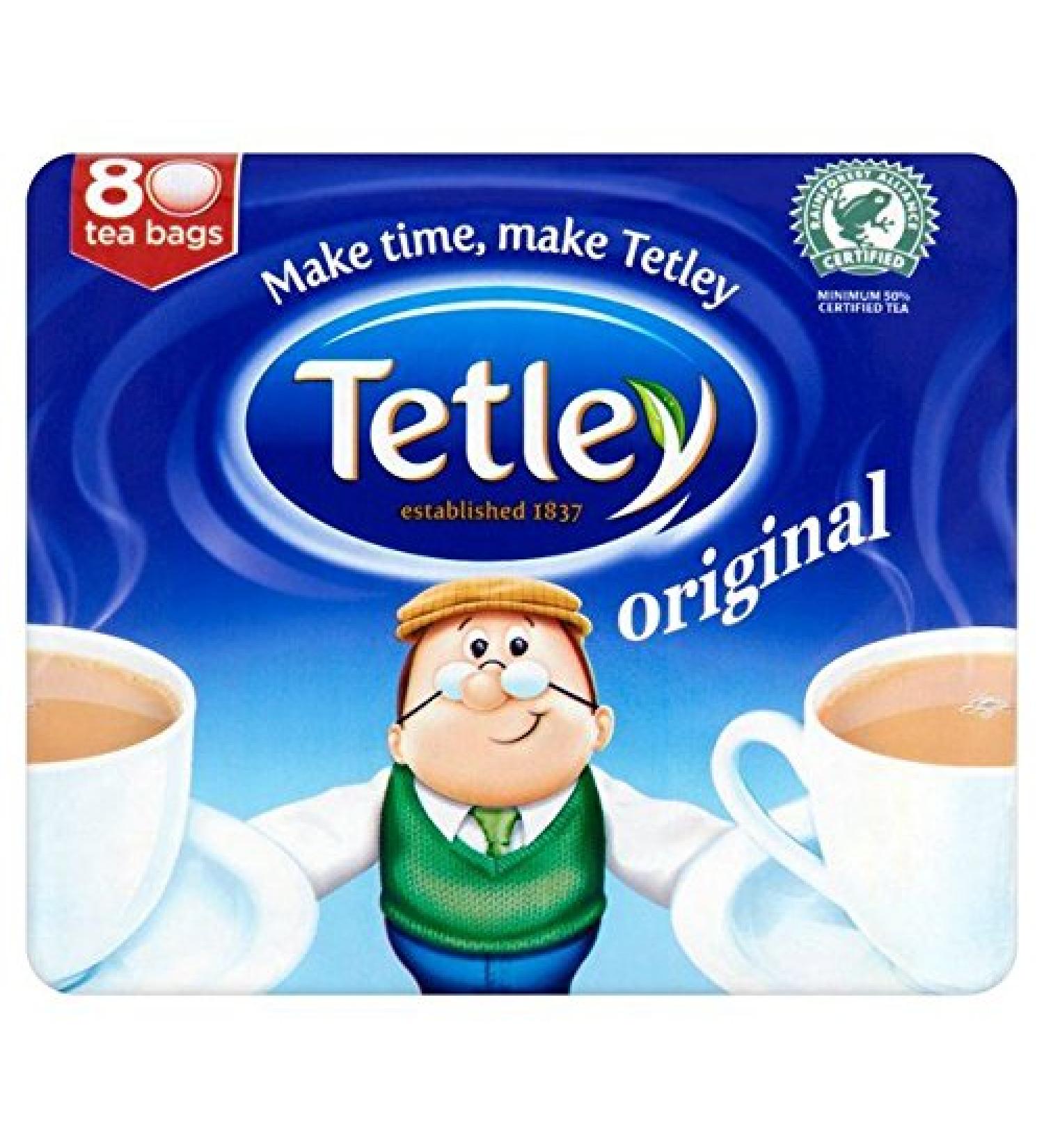 Tetley Tea Bags 80 per pack